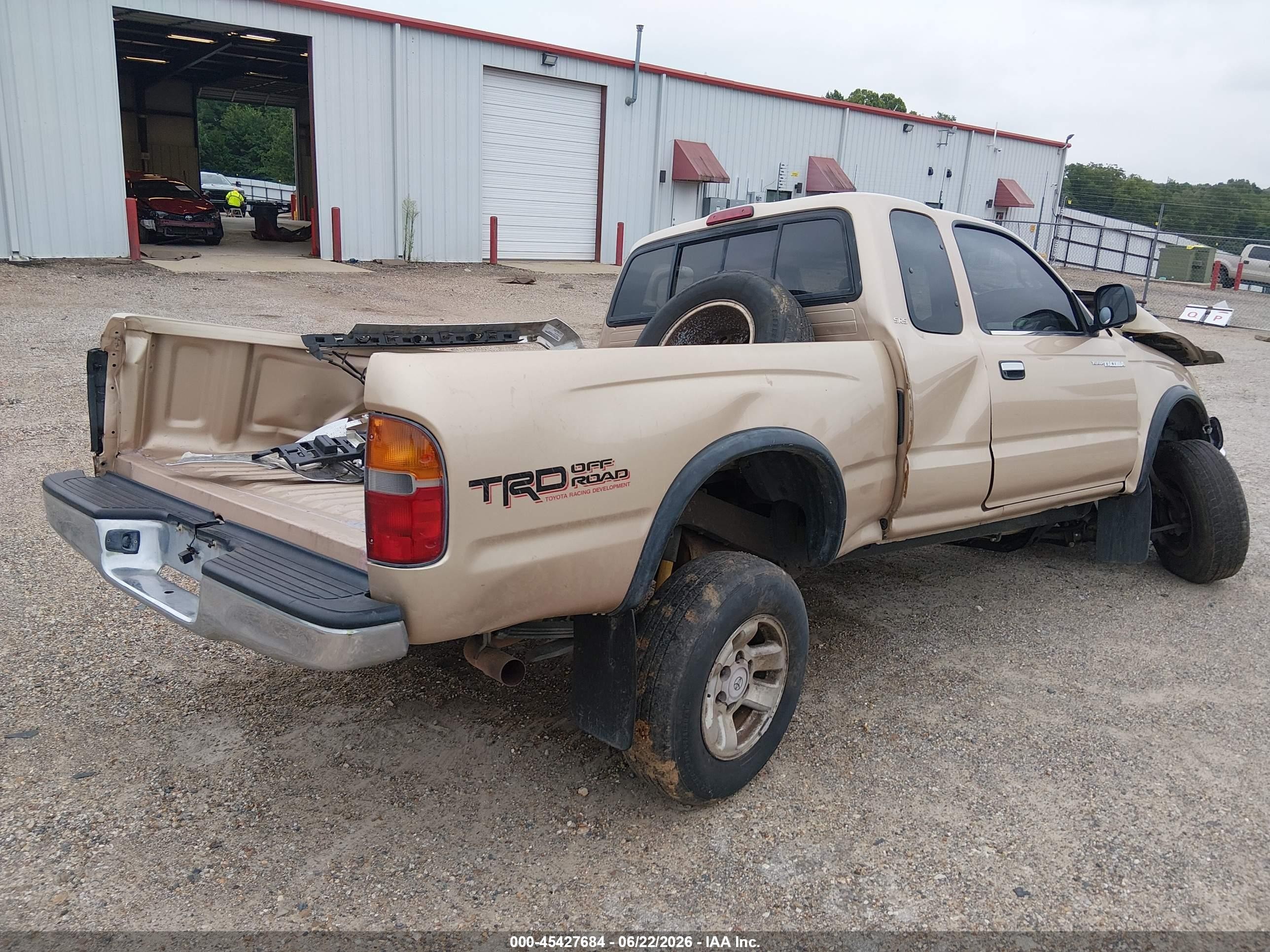 2000 Toyota Tacoma Prerunner V6 Tan vin: 4TASN92N3YZ616740