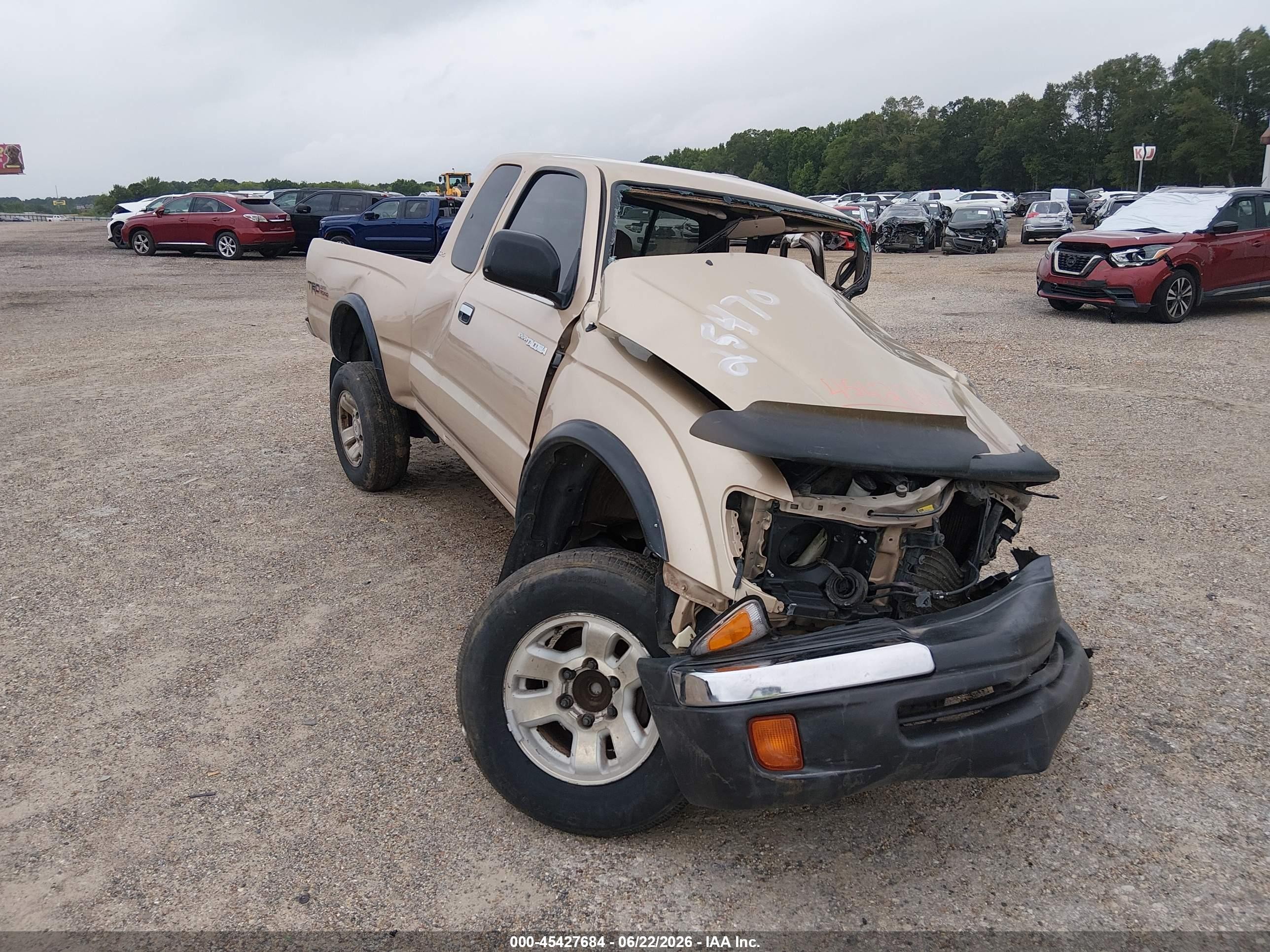 2000 Toyota Tacoma Prerunner V6 Tan vin: 4TASN92N3YZ616740