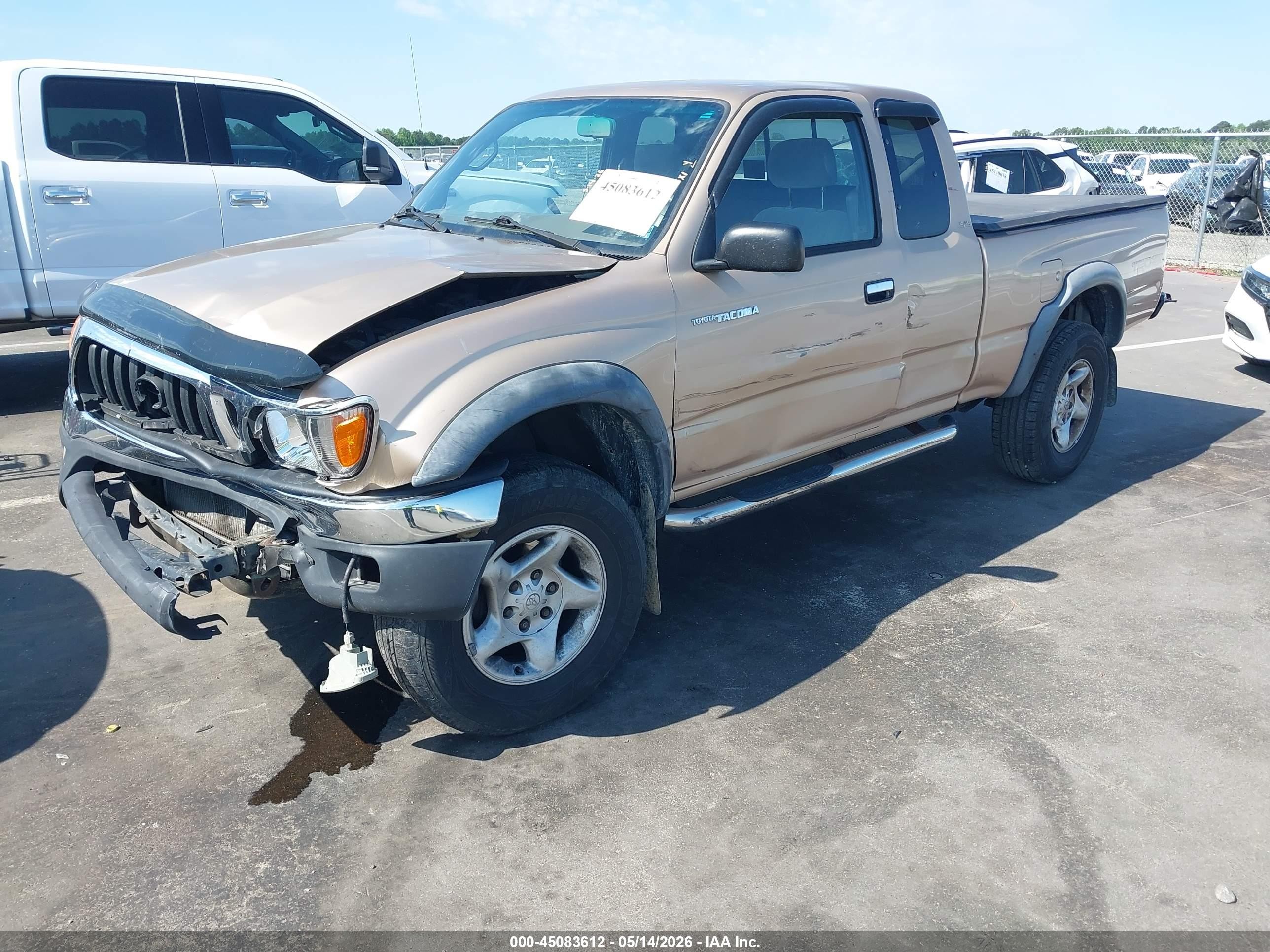 1999 Toyota Tacoma Prerunner V6 Champagne vin: 4TASN92N4XZ533252