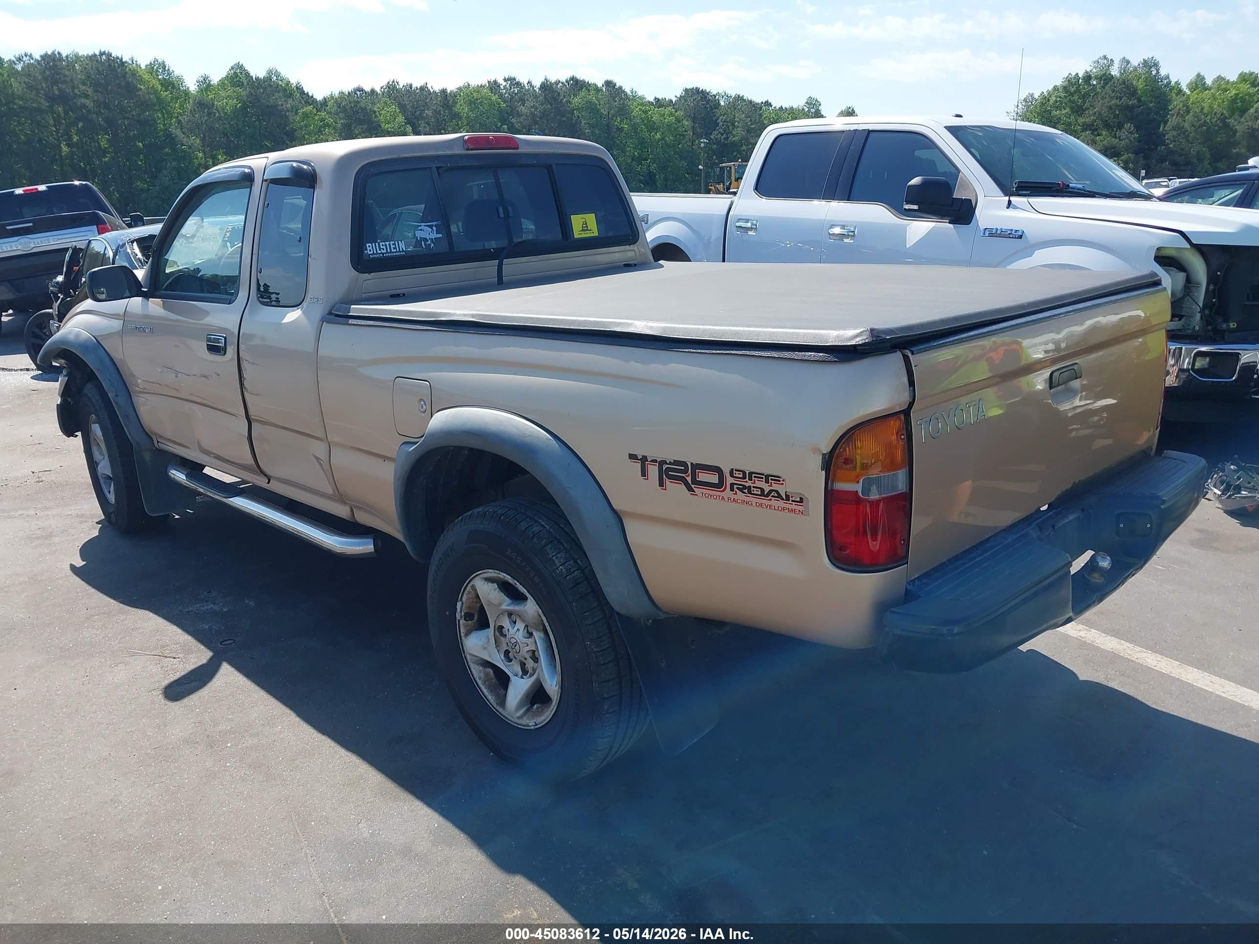1999 Toyota Tacoma Prerunner V6 Champagne vin: 4TASN92N4XZ533252