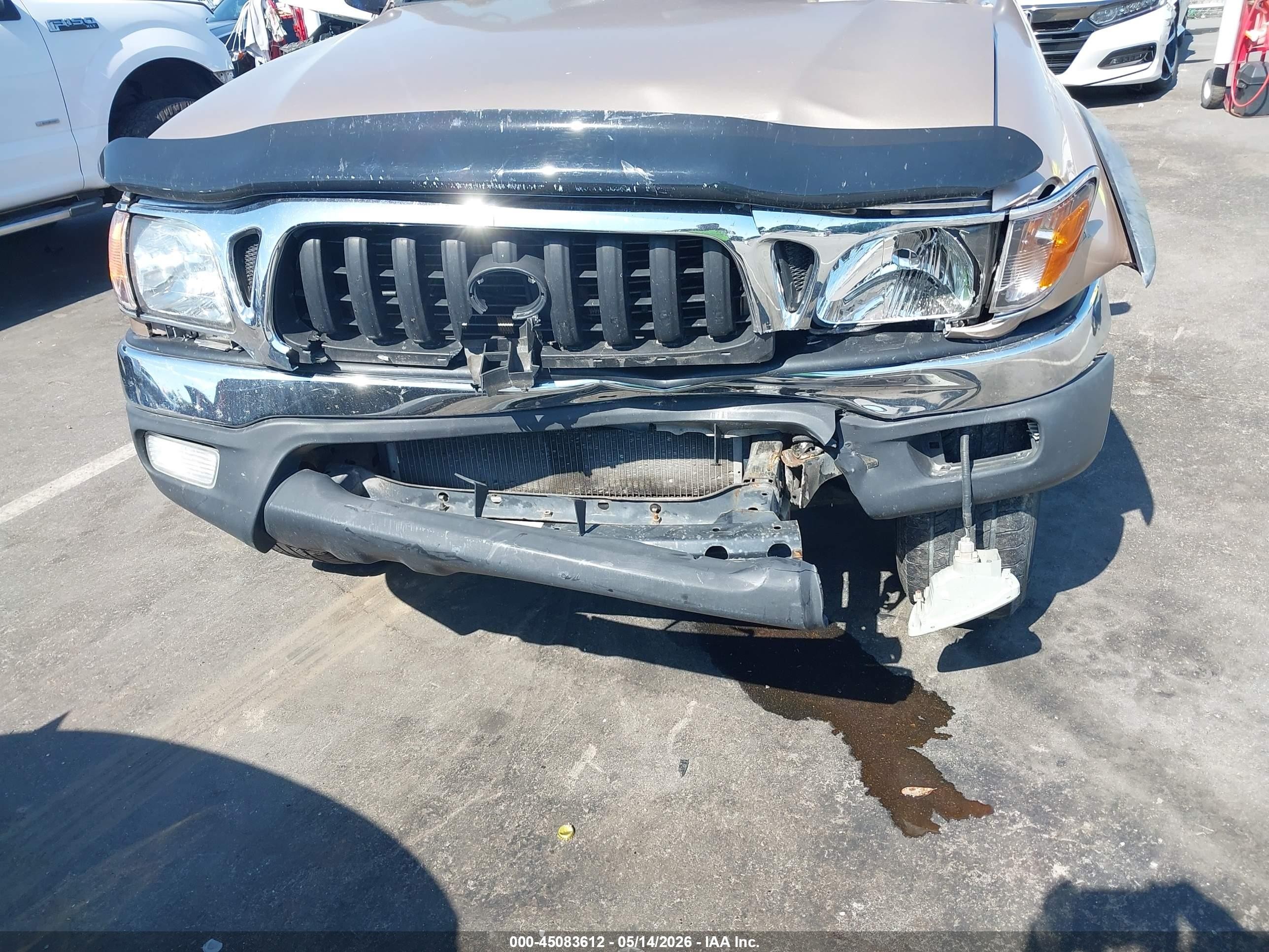 1999 Toyota Tacoma Prerunner V6 Champagne vin: 4TASN92N4XZ533252