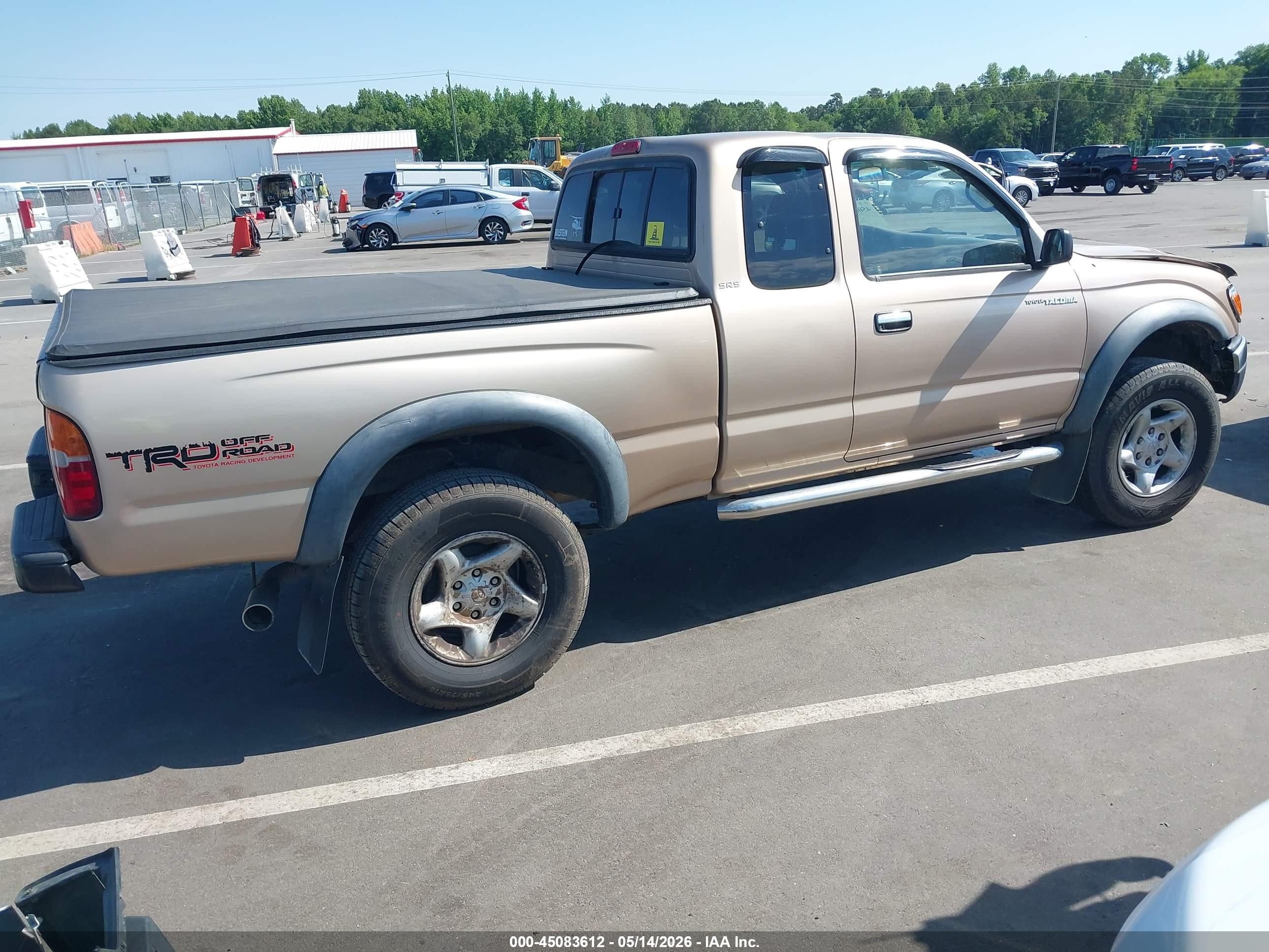 1999 Toyota Tacoma Prerunner V6 Champagne vin: 4TASN92N4XZ533252