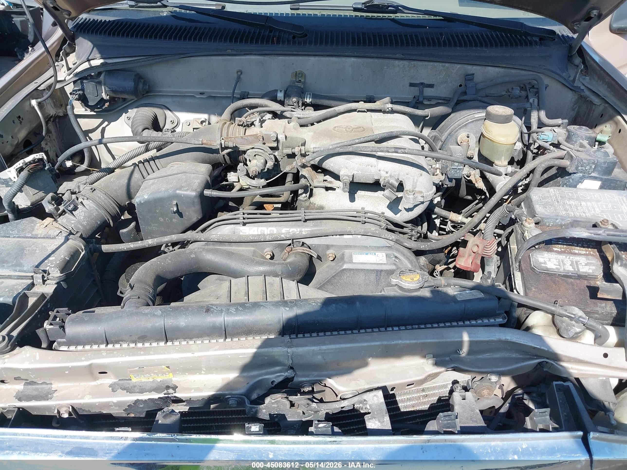1999 Toyota Tacoma Prerunner V6 Champagne vin: 4TASN92N4XZ533252