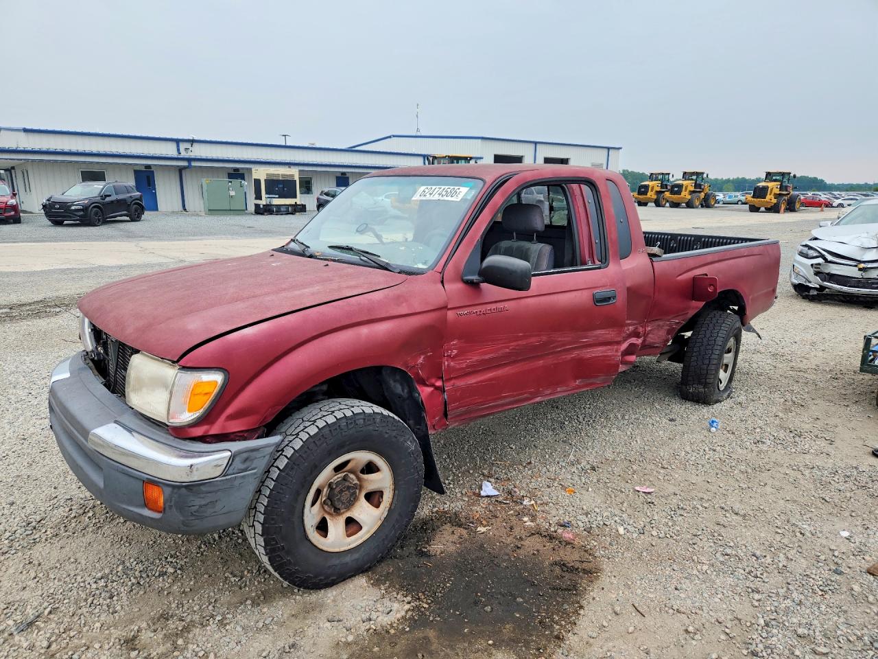 1999 Toyota Tacoma Xtracab Prerunner Burgundy vin: 4TASN92N5XZ444533