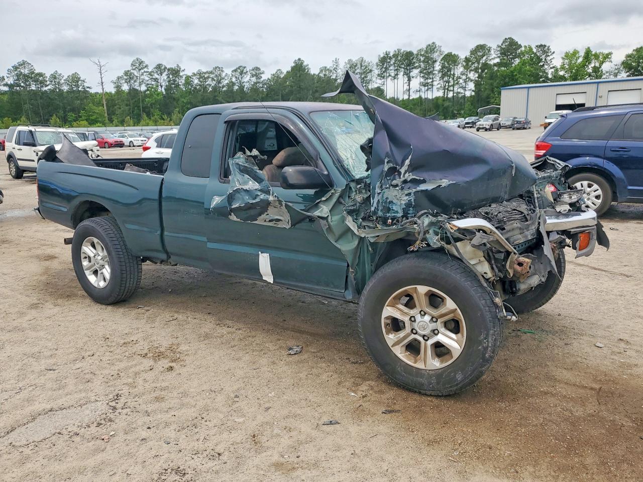 2000 Toyota Tacoma Xtracab Prerunner Green vin: 4TASN92N5YZ653854