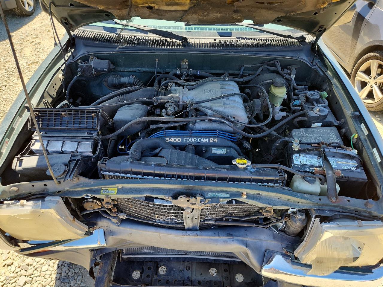 1999 Toyota Tacoma Xtracab Prerunner Green vin: 4TASN92N6XZ481199