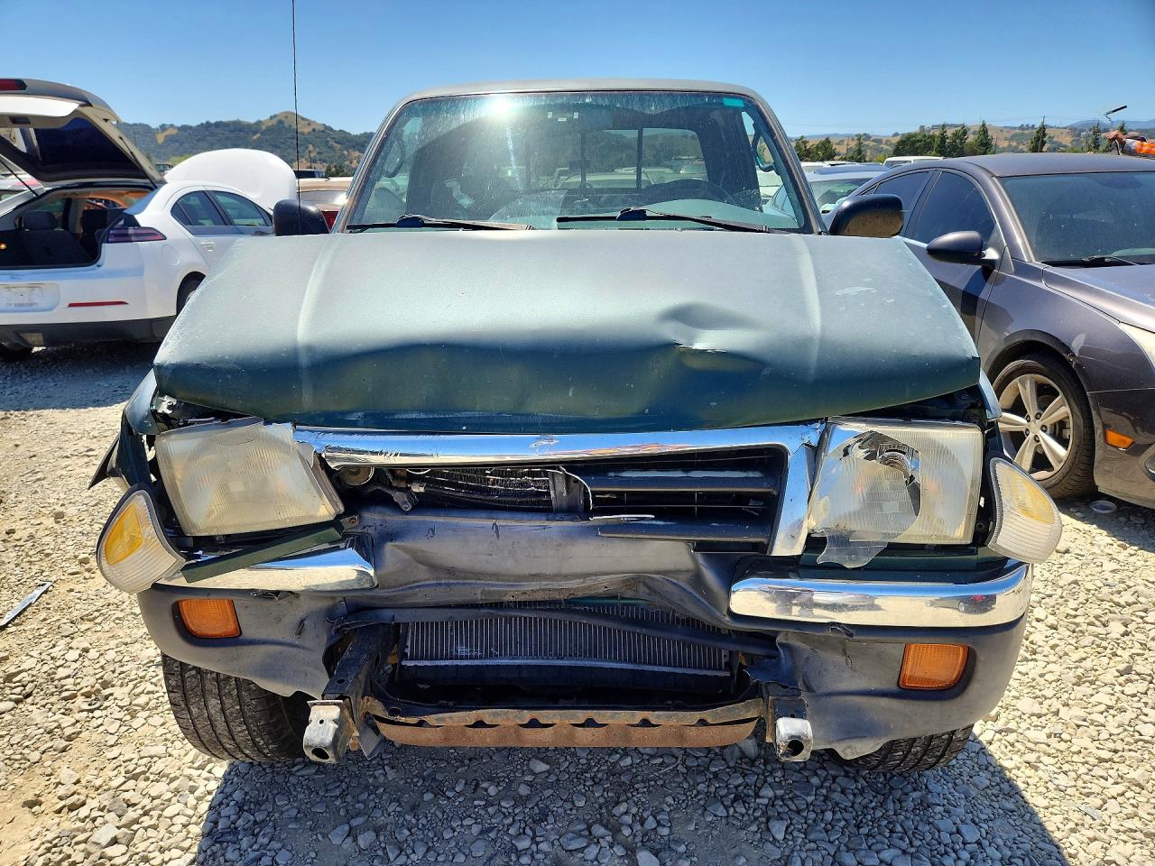 1999 Toyota Tacoma Xtracab Prerunner Green vin: 4TASN92N6XZ481199
