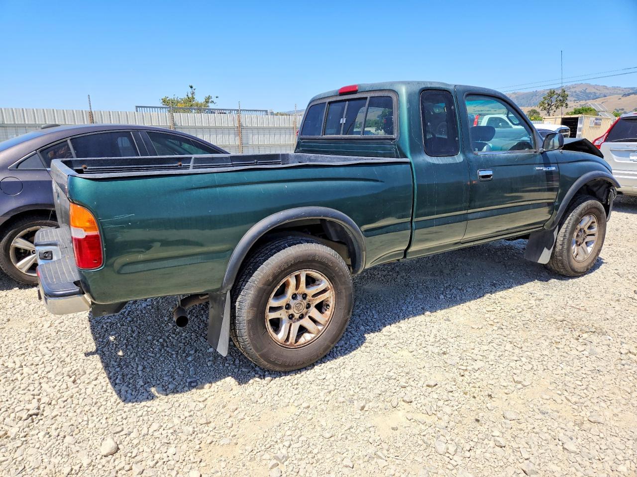 1999 Toyota Tacoma Xtracab Prerunner Green vin: 4TASN92N6XZ481199