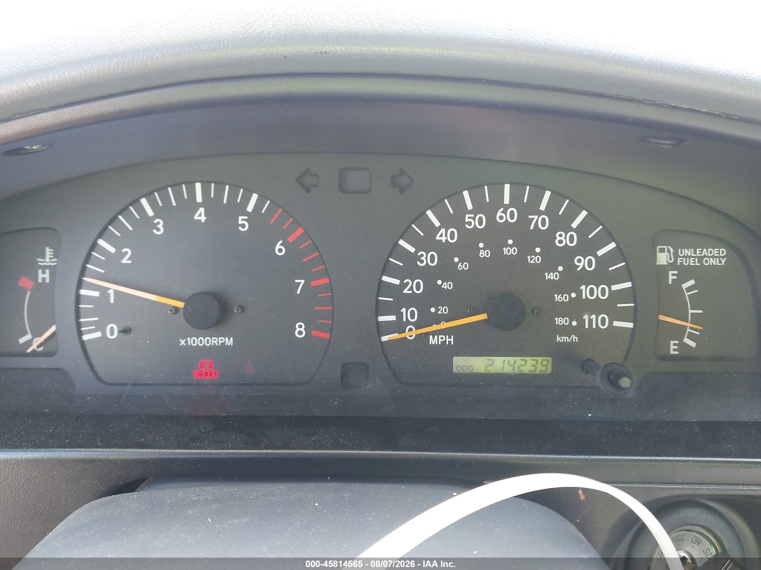 2000 Toyota Tacoma Prerunner V6 Gold vin: 4TASN92N6YZ631488