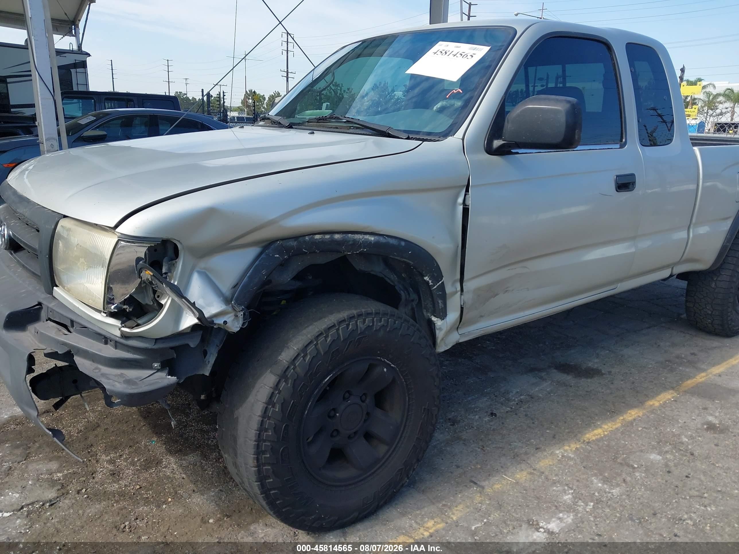 2000 Toyota Tacoma Prerunner V6 Gold vin: 4TASN92N6YZ631488