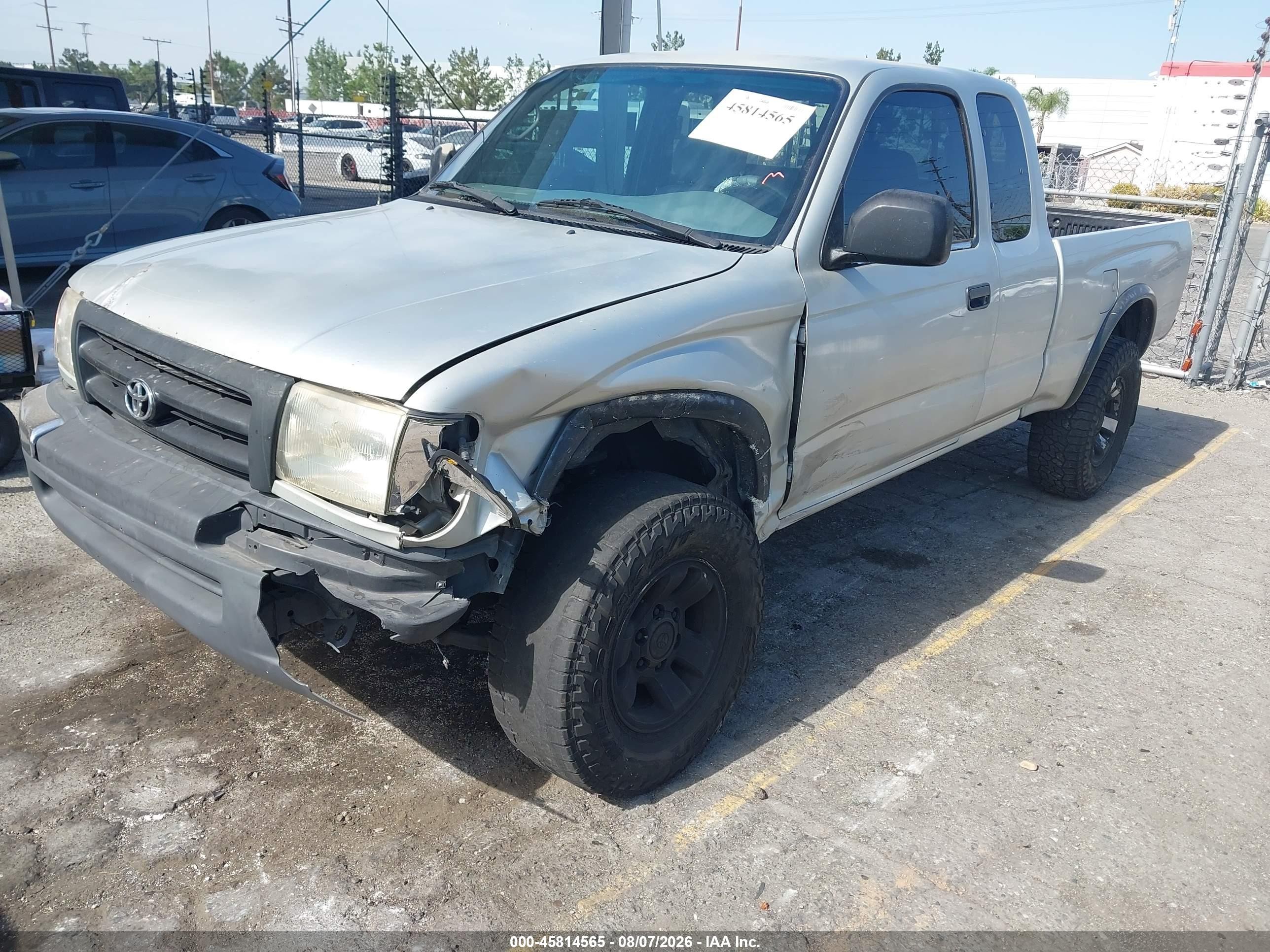 2000 Toyota Tacoma Prerunner V6 Gold vin: 4TASN92N6YZ631488