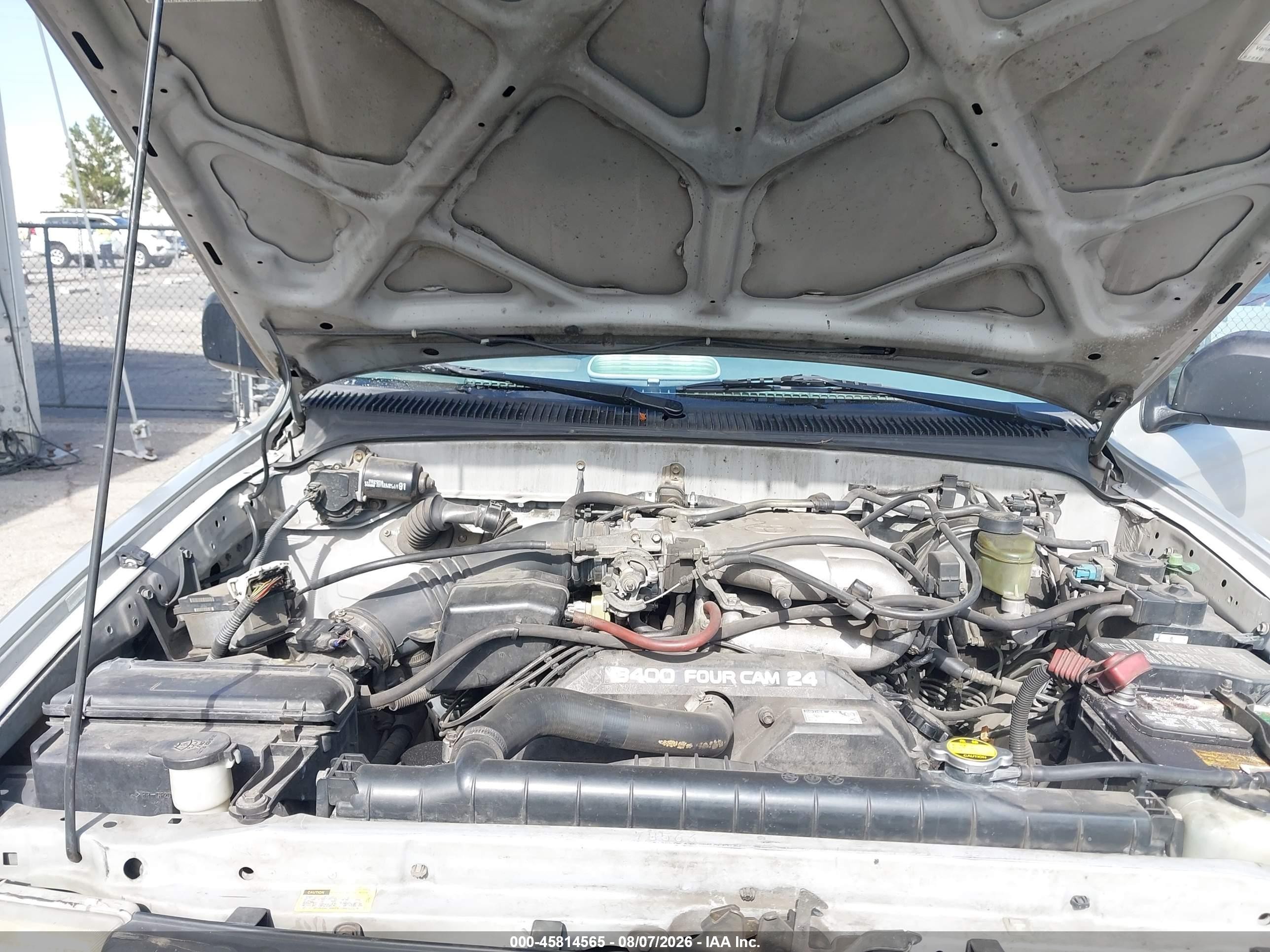 2000 Toyota Tacoma Prerunner V6 Gold vin: 4TASN92N6YZ631488
