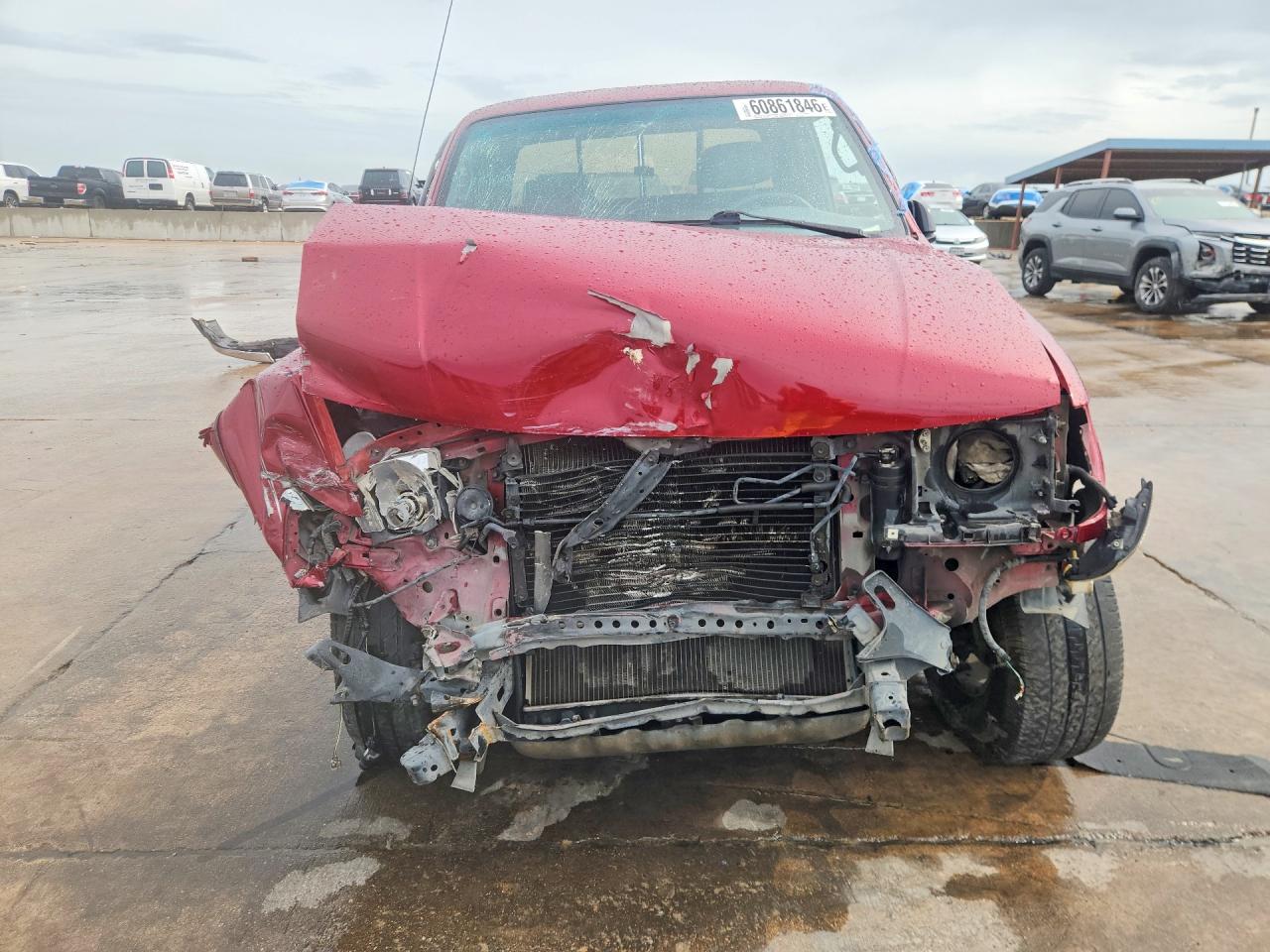 1998 Toyota Tacoma Xtracab Prerunner Burgundy vin: 4TASN92N7WZ161307