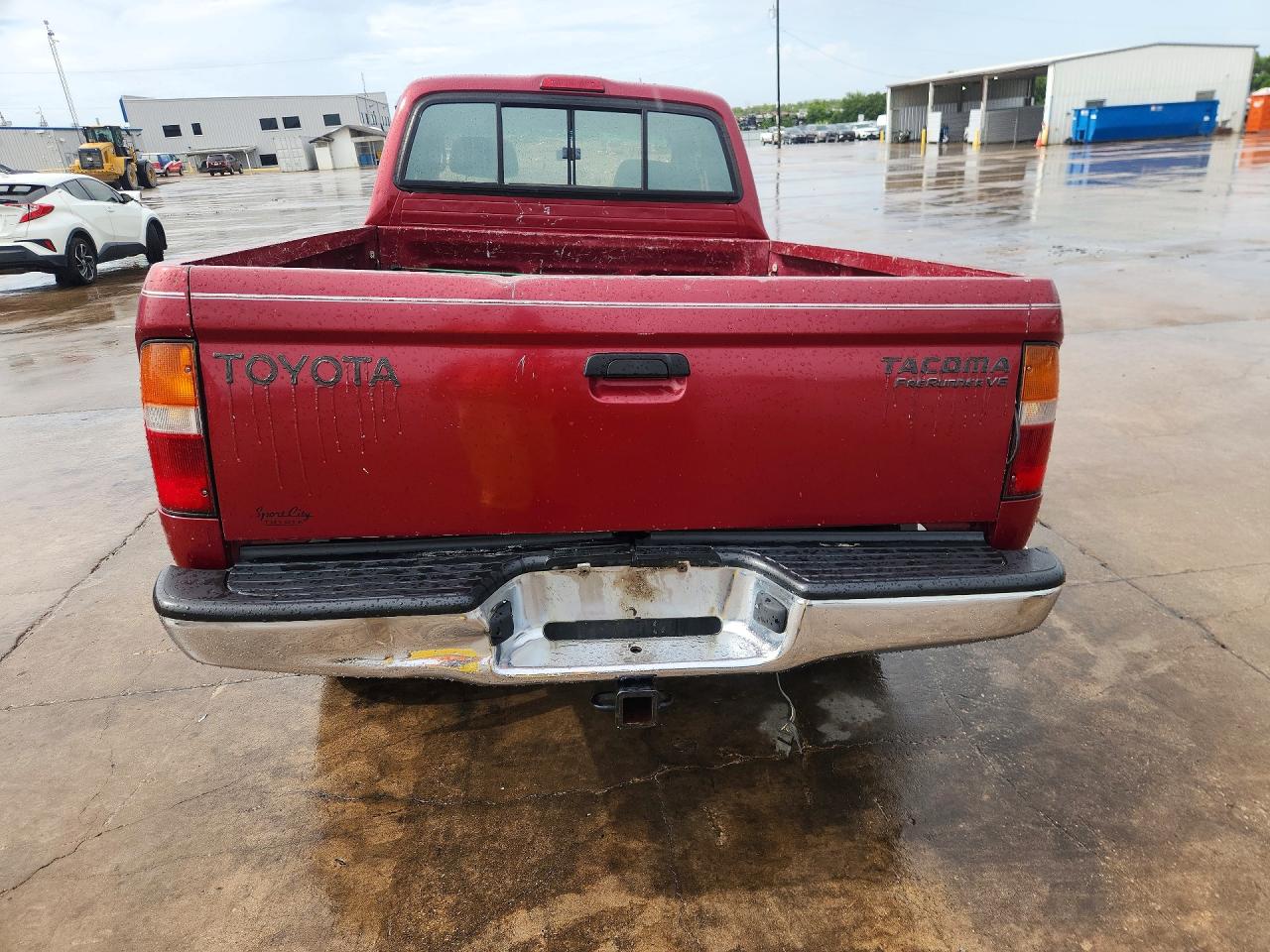1998 Toyota Tacoma Xtracab Prerunner Burgundy vin: 4TASN92N7WZ161307