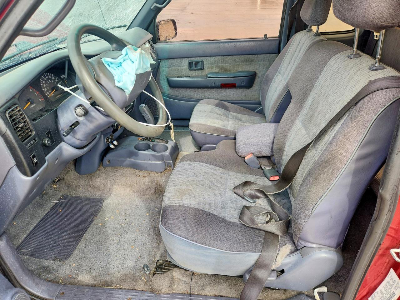 1998 Toyota Tacoma Xtracab Prerunner Burgundy vin: 4TASN92N7WZ161307