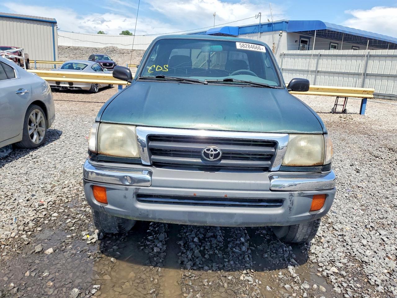 1999 Toyota Tacoma Xtracab Prerunner Green vin: 4TASN92N7XZ494110