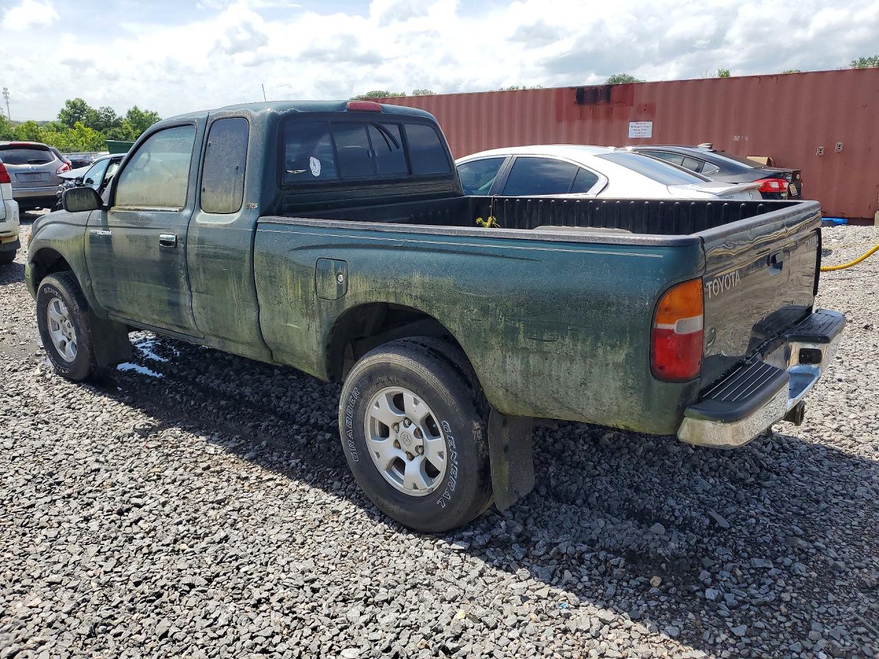 1999 Toyota Tacoma Xtracab Prerunner Green vin: 4TASN92N7XZ494110