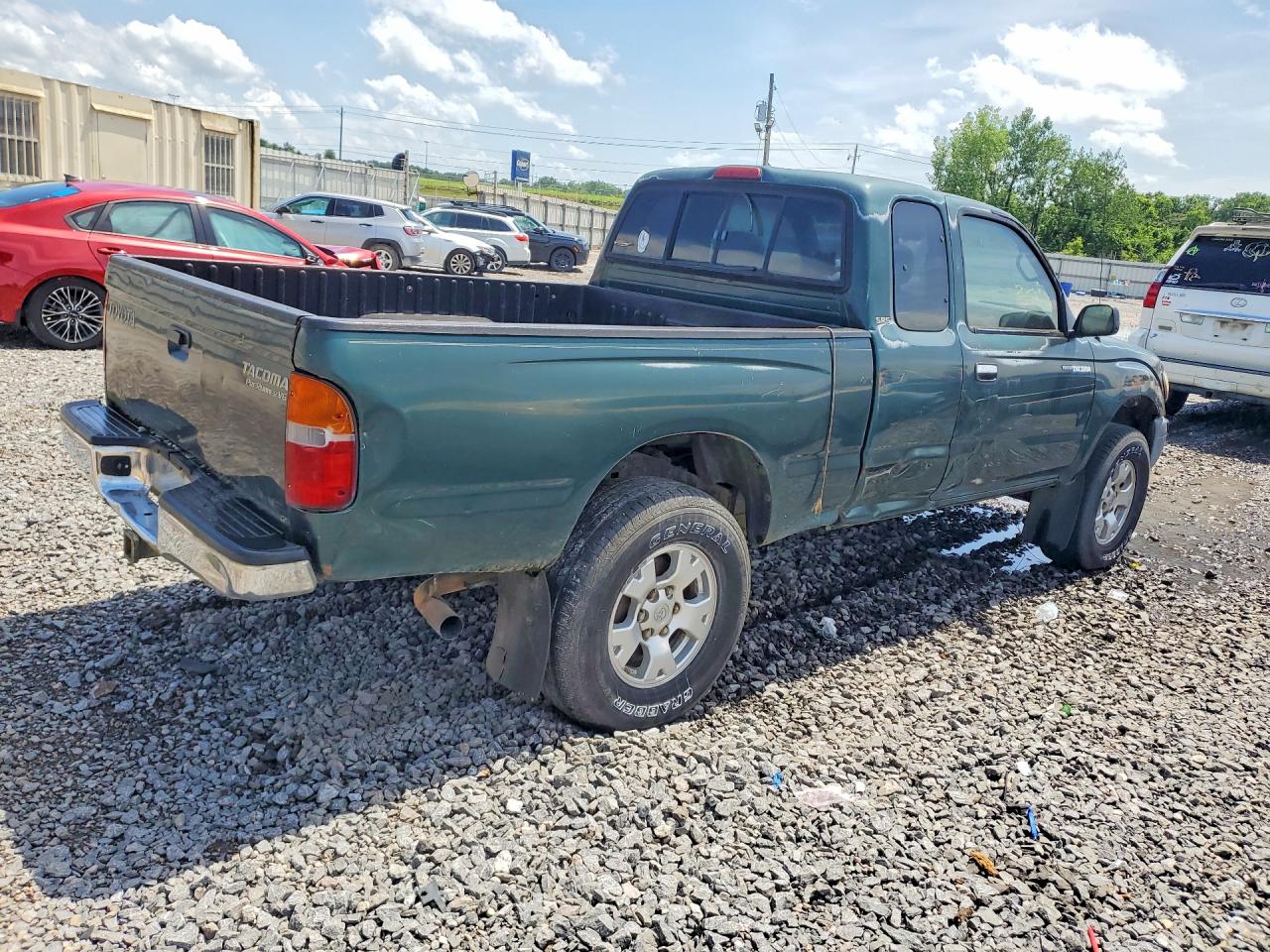 1999 Toyota Tacoma Xtracab Prerunner Green vin: 4TASN92N7XZ494110