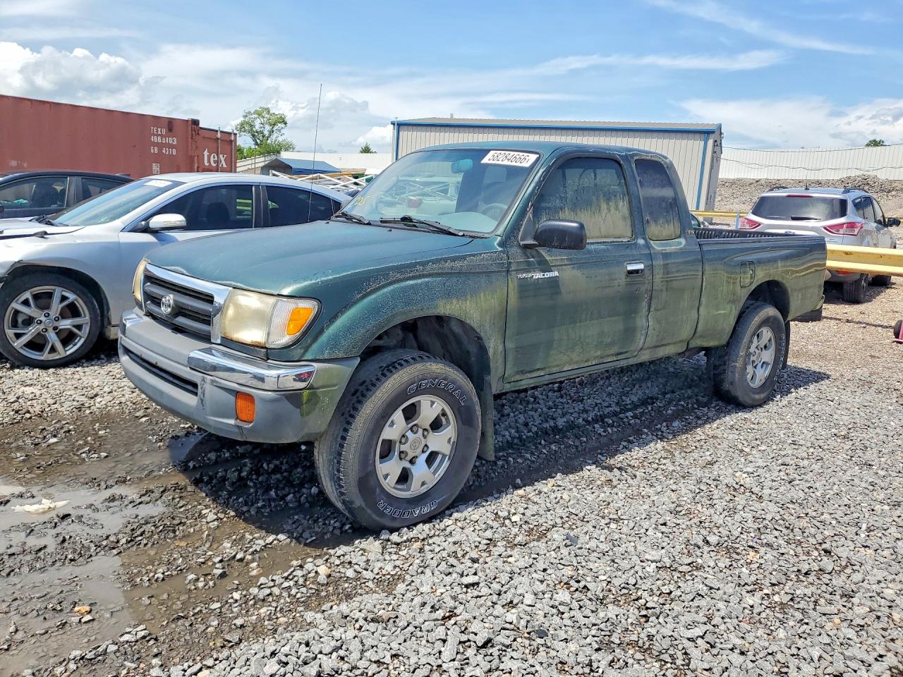 1999 Toyota Tacoma Xtracab Prerunner Green vin: 4TASN92N7XZ494110