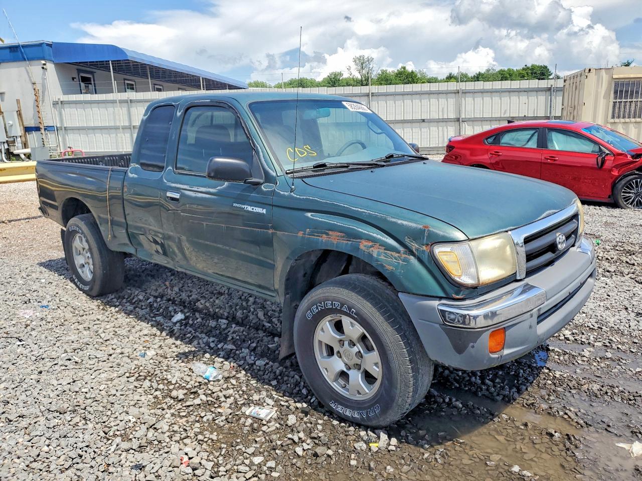 1999 Toyota Tacoma Xtracab Prerunner Green vin: 4TASN92N7XZ494110