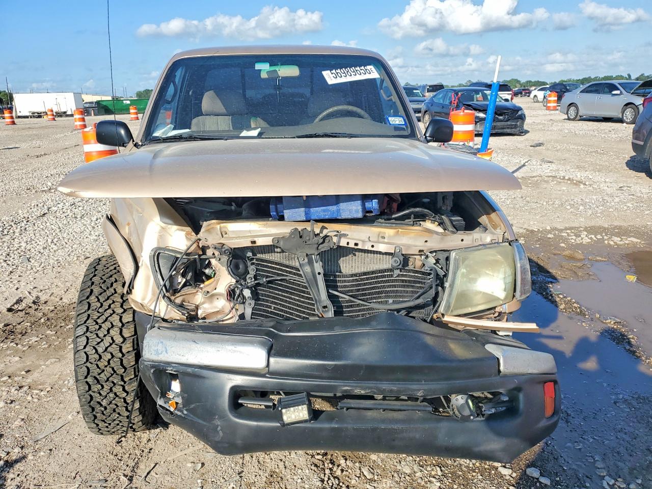 1999 Toyota Tacoma Xtracab Prerunner Brown vin: 4TASN92N9XZ431493