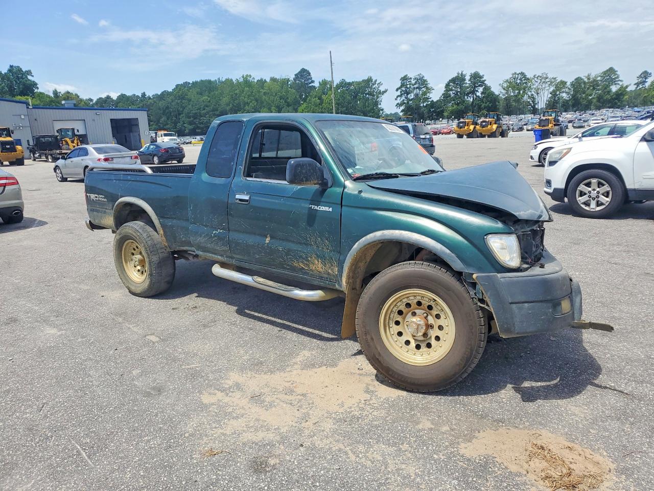 2000 Toyota Tacoma Xtracab Prerunner Green vin: 4TASN92N9YZ593223