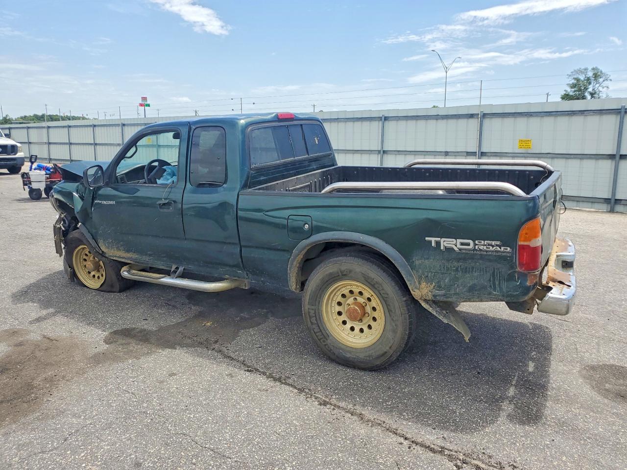 2000 Toyota Tacoma Xtracab Prerunner Green vin: 4TASN92N9YZ593223