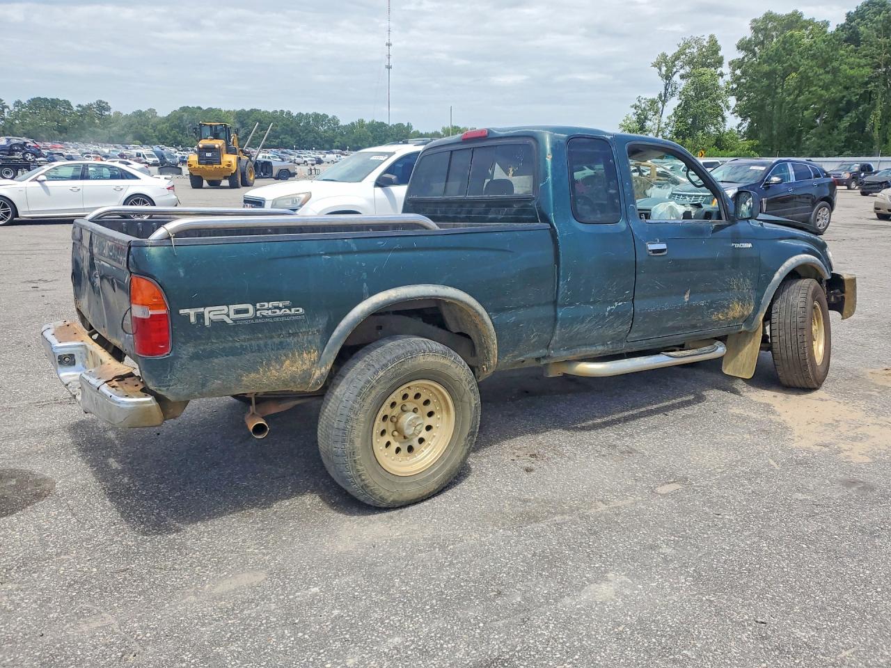 2000 Toyota Tacoma Xtracab Prerunner Green vin: 4TASN92N9YZ593223