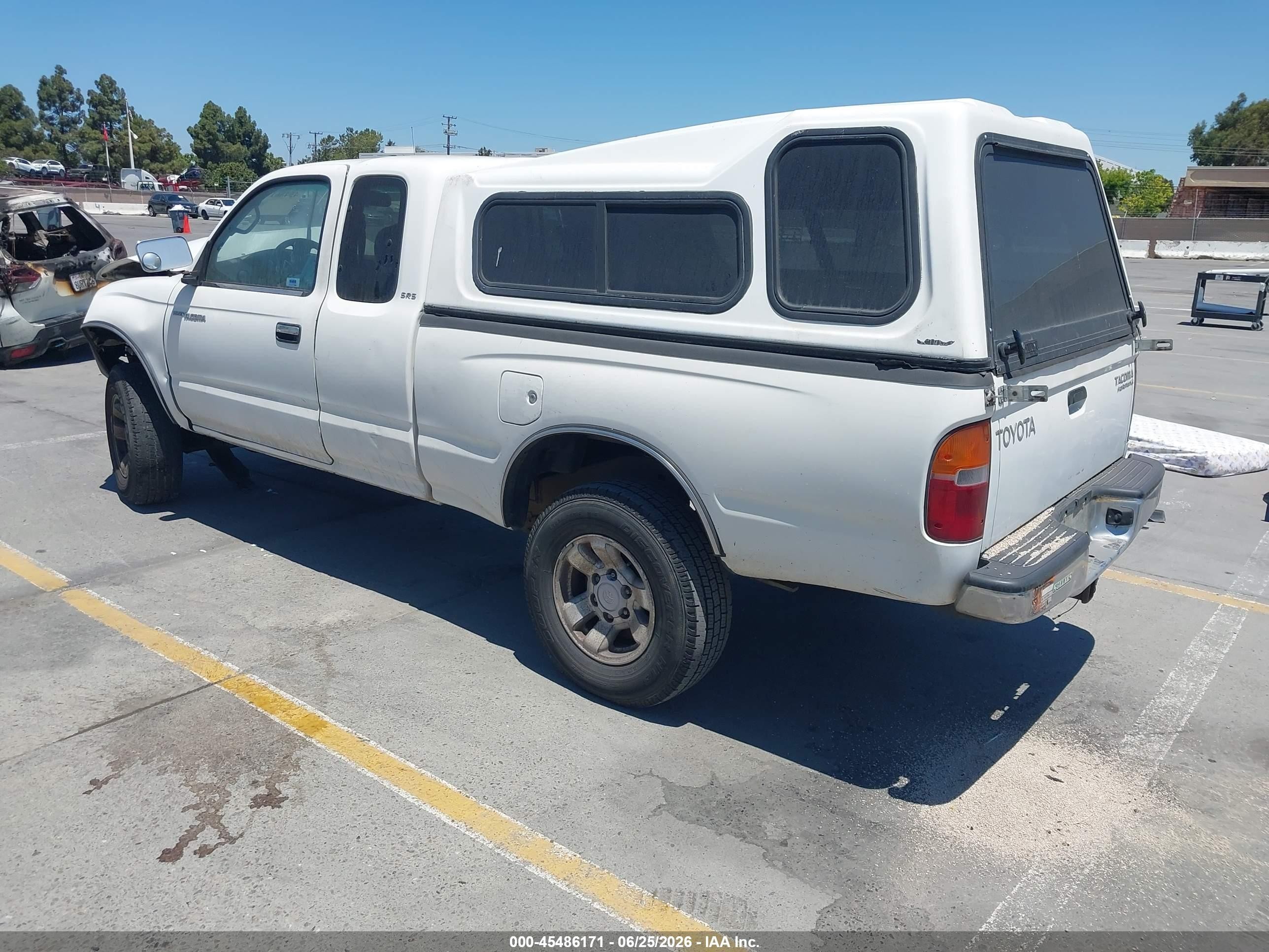 2000 Toyota Tacoma Prerunner V6 Белый vin: 4TASN92N9YZ682368