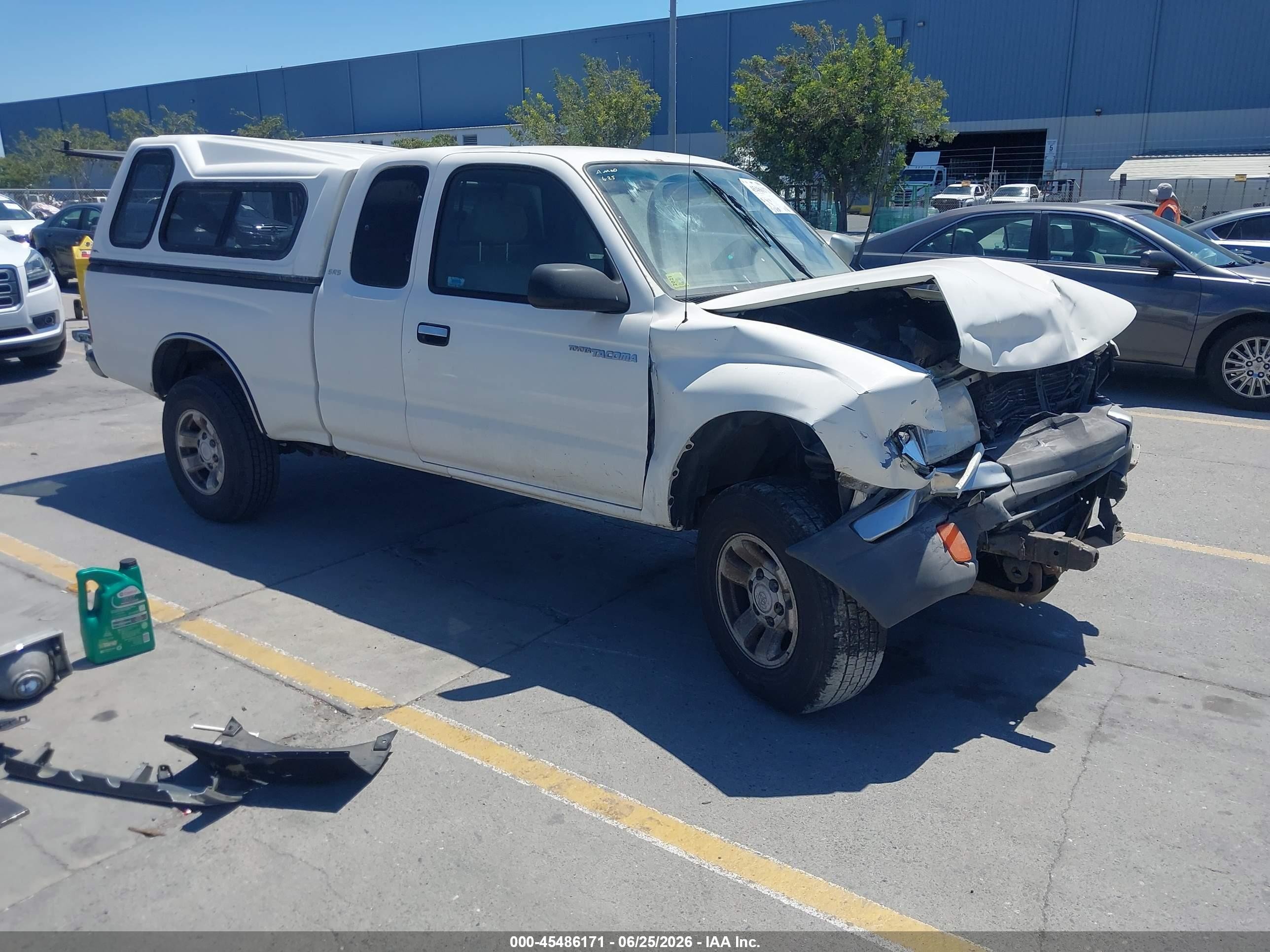 2000 Toyota Tacoma Prerunner V6 Белый vin: 4TASN92N9YZ682368