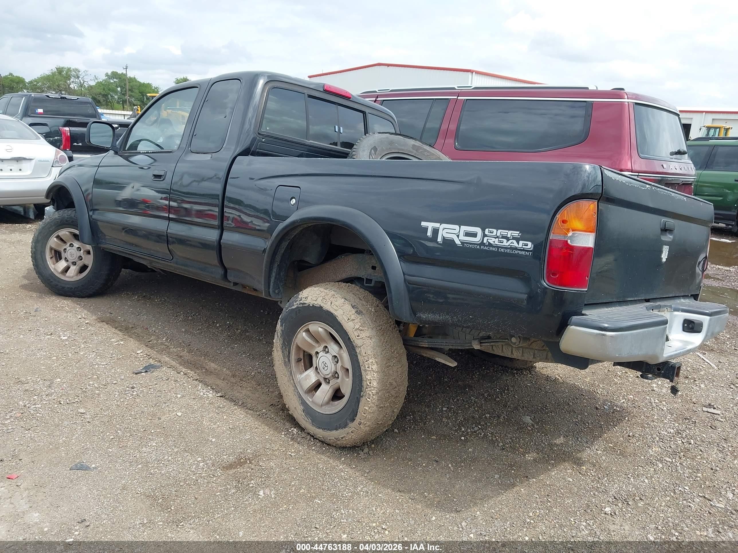 2000 Toyota Tacoma Prerunner V6 Black vin: 4TASN92NXYZ659780