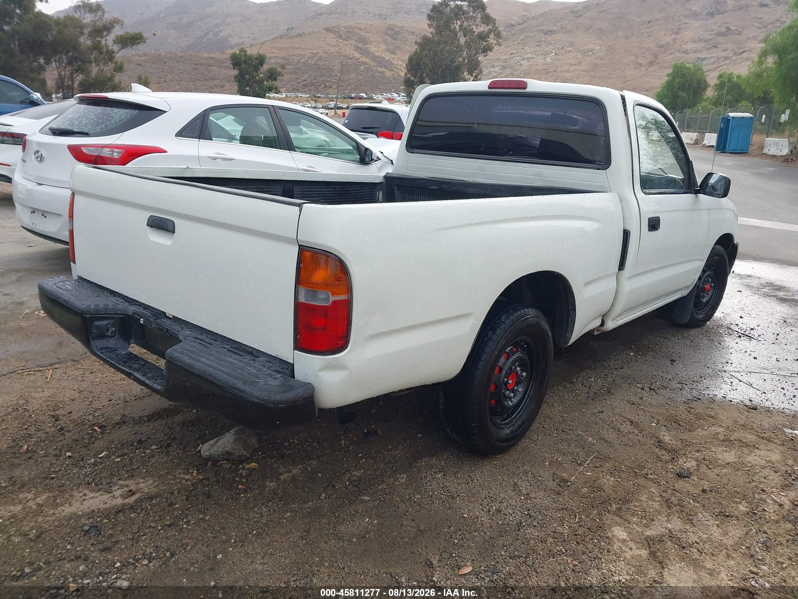 1995 Toyota Tacoma   Белый vin: 4TAUN41B3SZ072704