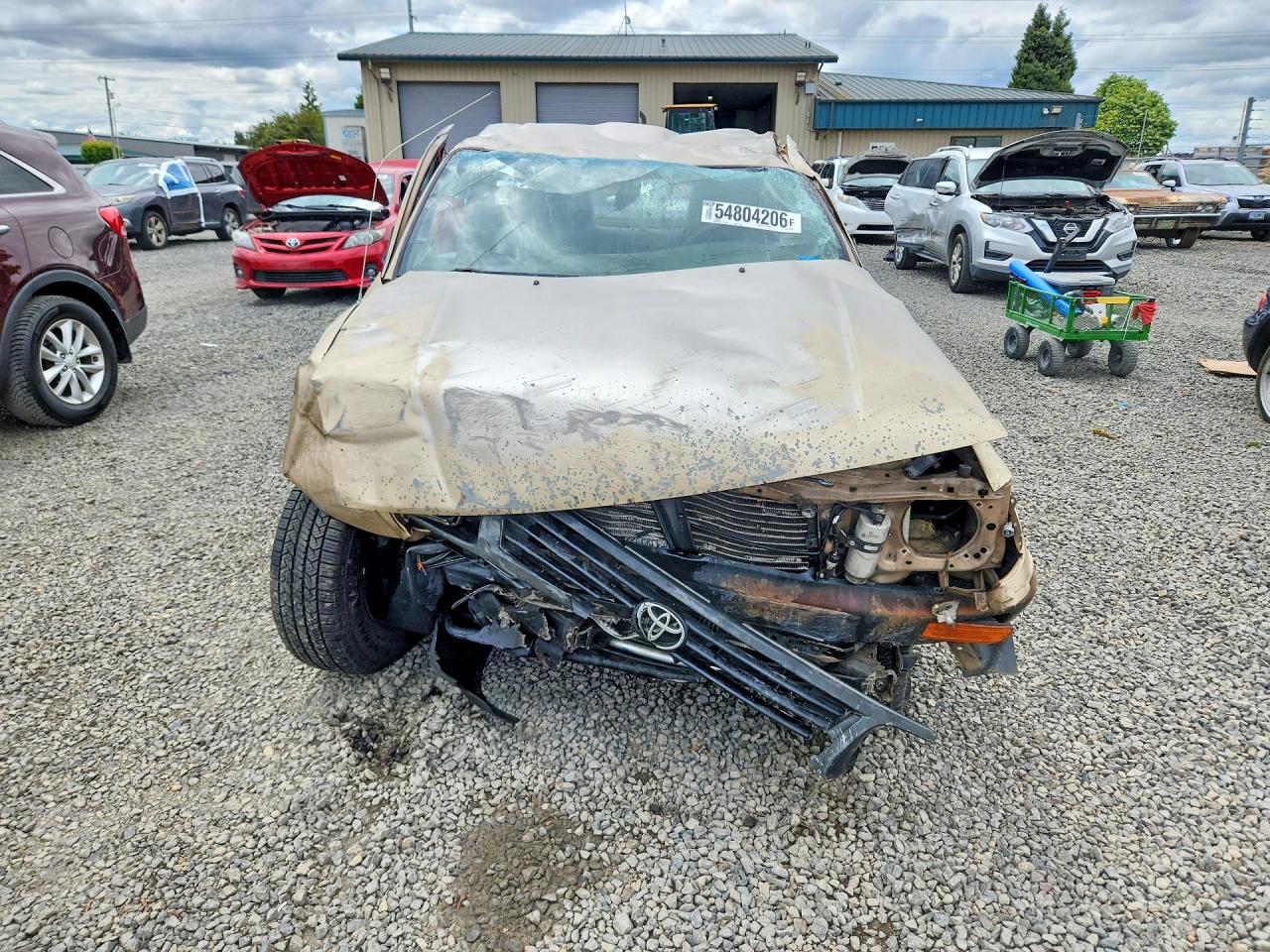 1995 Toyota Tacoma Base Gold vin: 4TAUN41B9SZ080483