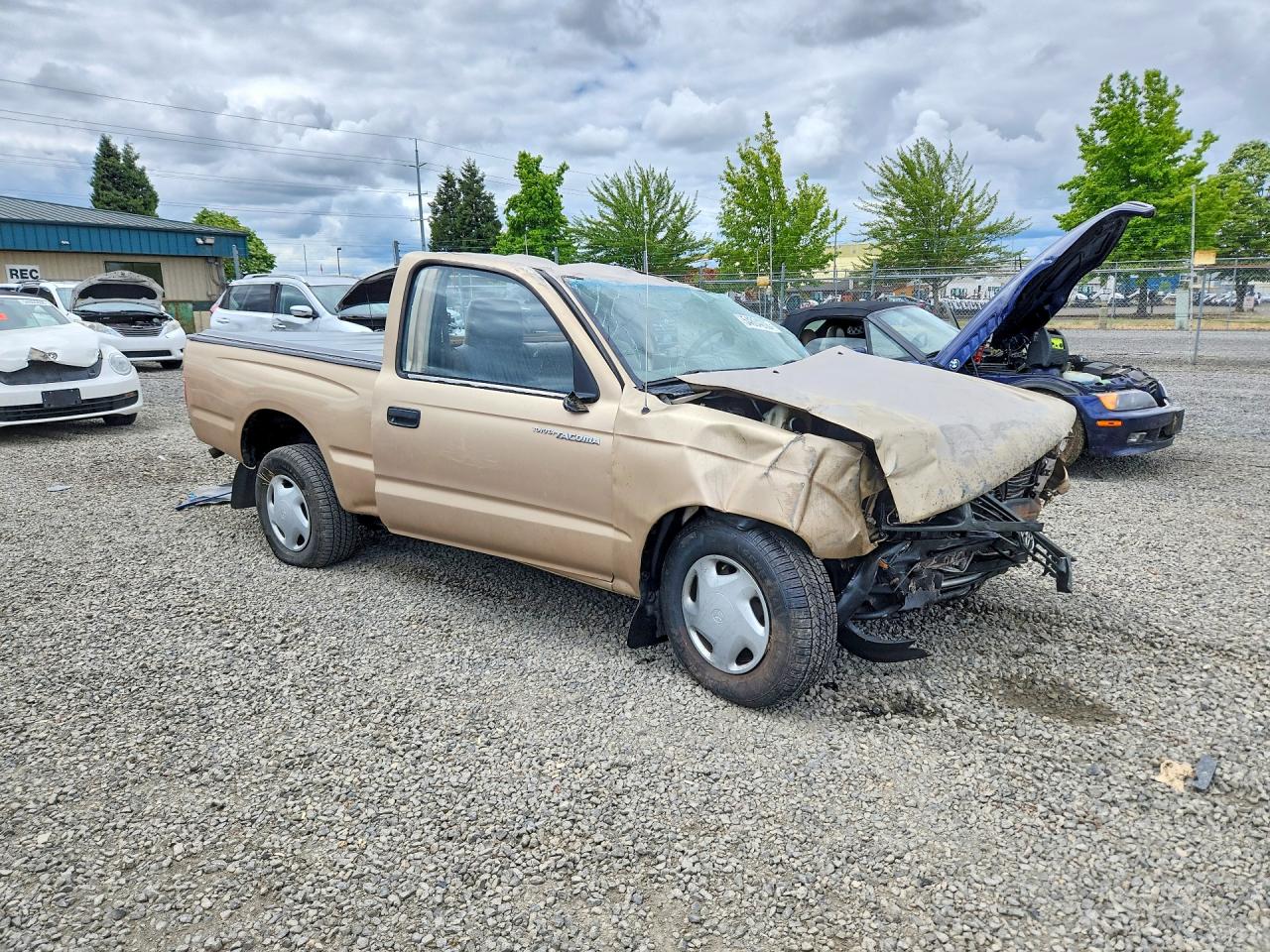 1995 Toyota Tacoma Base Gold vin: 4TAUN41B9SZ080483