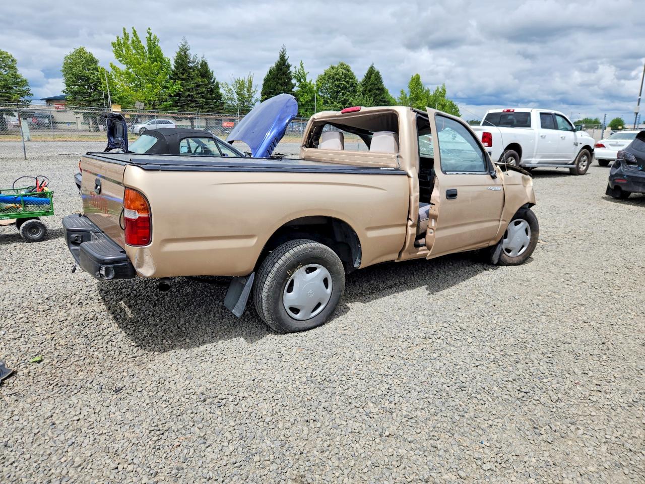 1995 Toyota Tacoma Base Gold vin: 4TAUN41B9SZ080483
