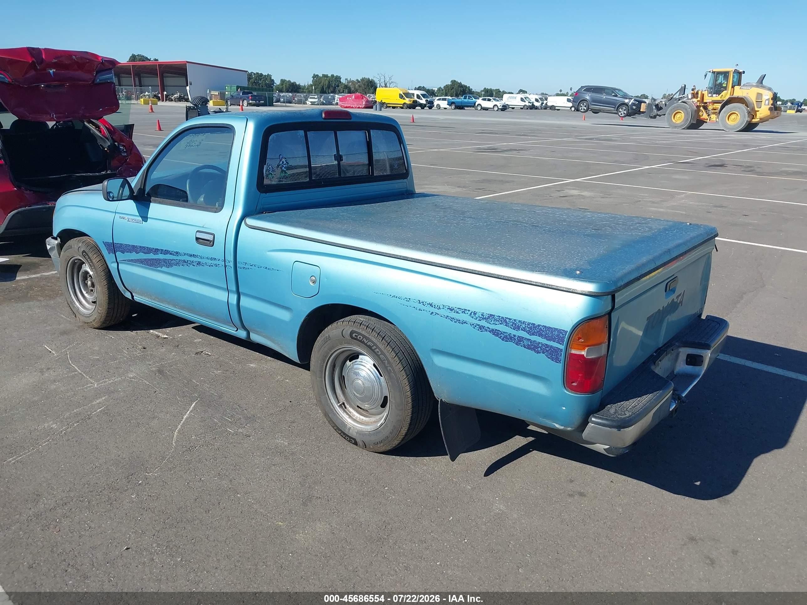 1995 Toyota Tacoma   Blue vin: 4TAUN41BXSZ029400