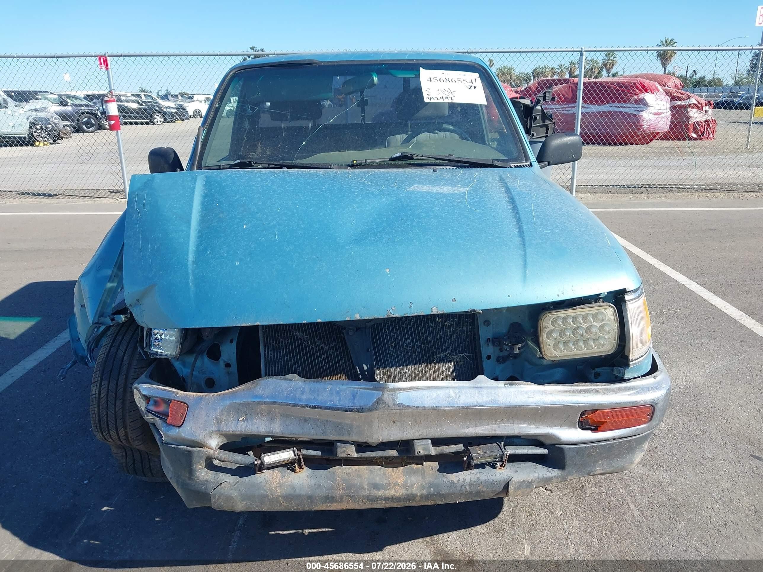 1995 Toyota Tacoma   Blue vin: 4TAUN41BXSZ029400