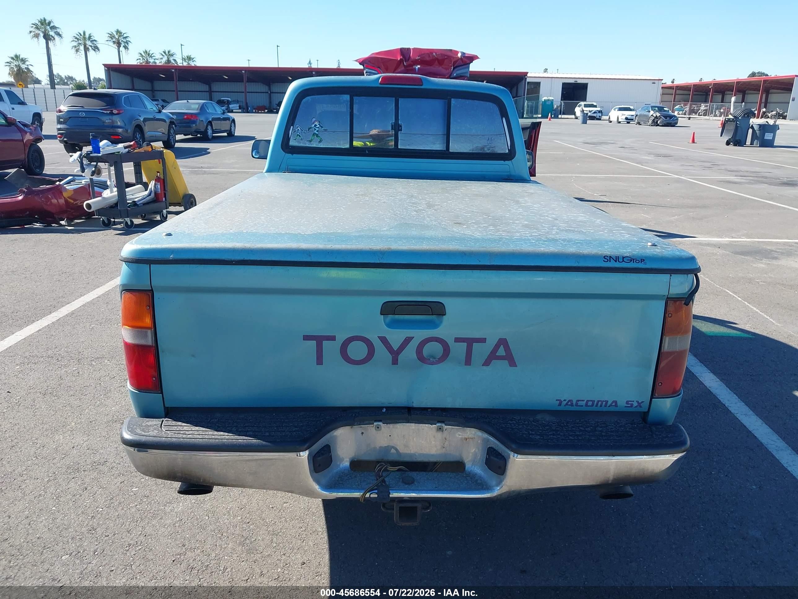1995 Toyota Tacoma   Blue vin: 4TAUN41BXSZ029400