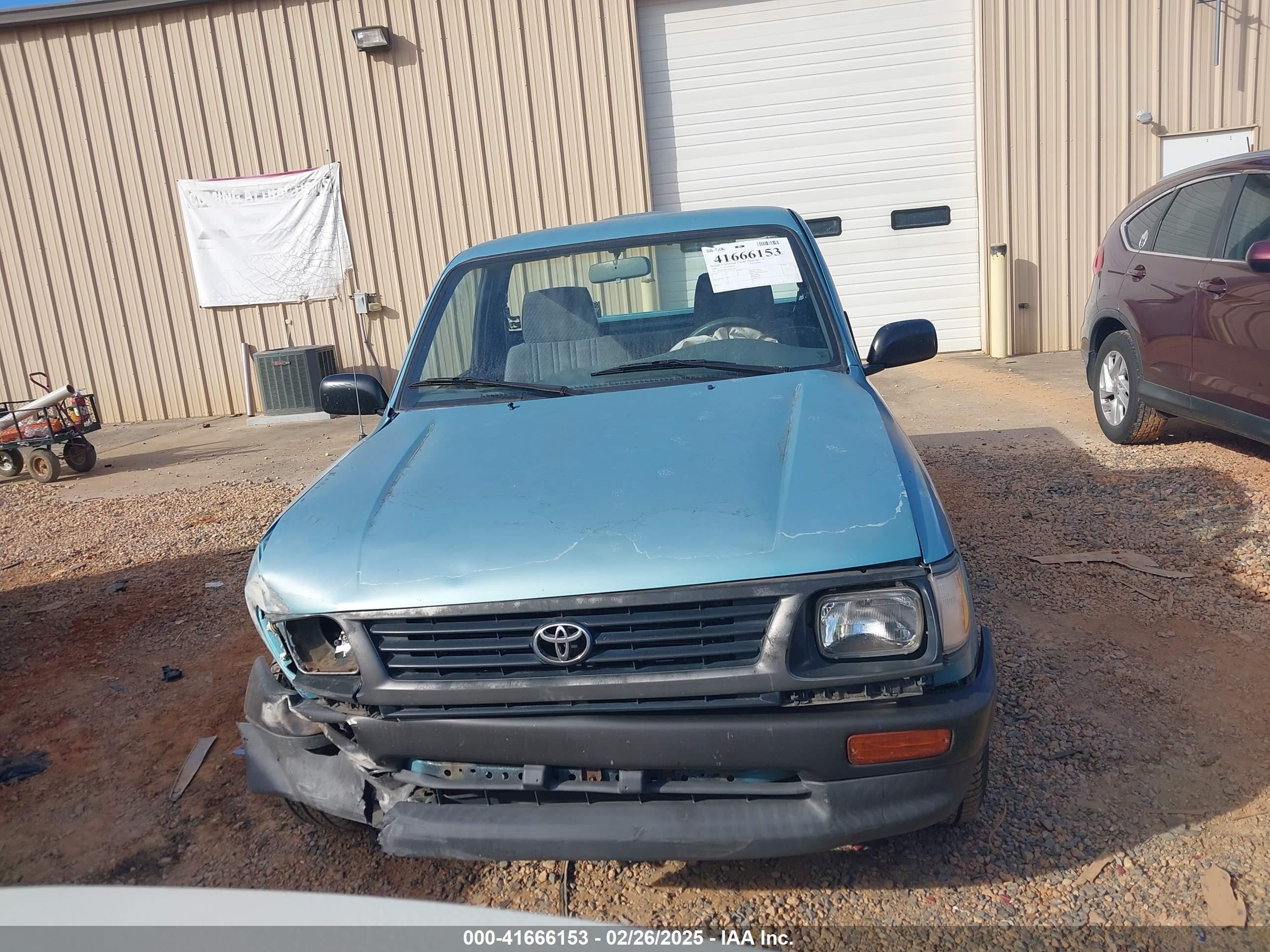 1995 Toyota Tacoma   Blue vin: 4TAUN41BXSZ053762