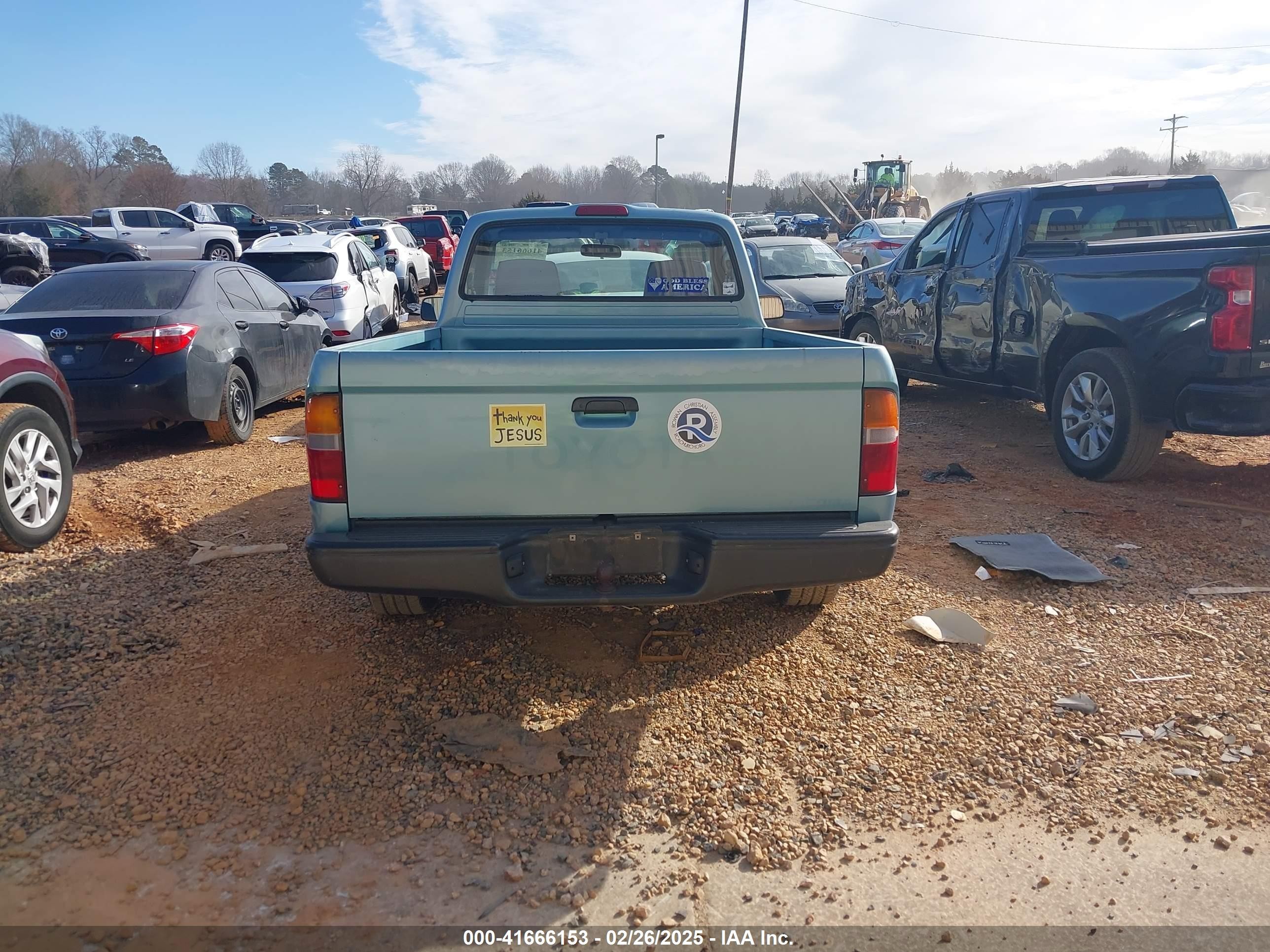 1995 Toyota Tacoma   Blue vin: 4TAUN41BXSZ053762