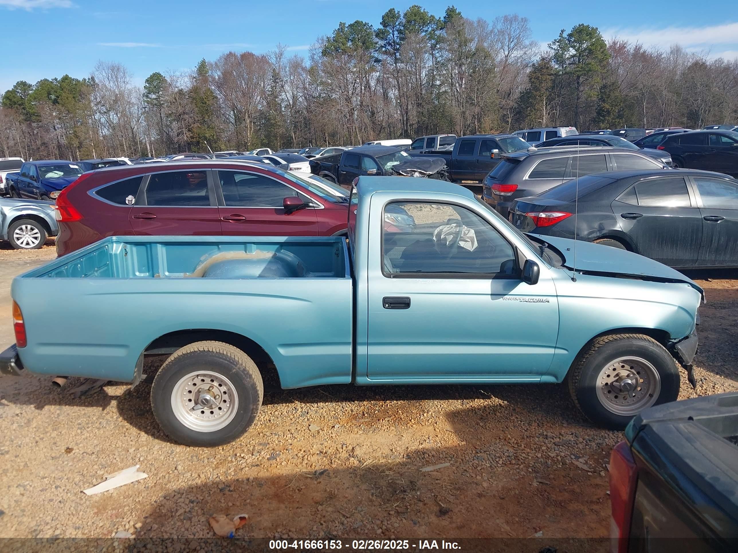 1995 Toyota Tacoma   Blue vin: 4TAUN41BXSZ053762