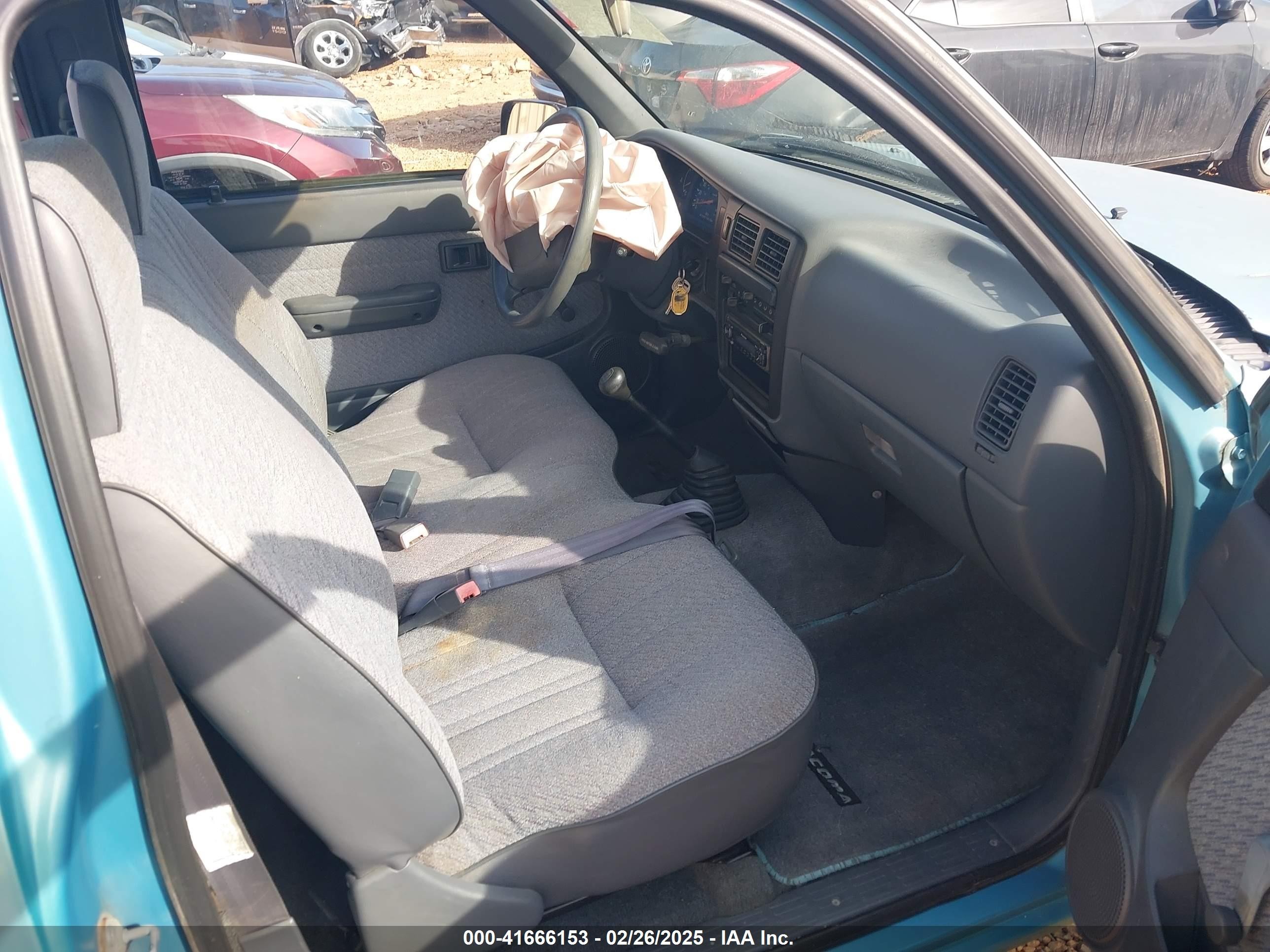 1995 Toyota Tacoma   Blue vin: 4TAUN41BXSZ053762