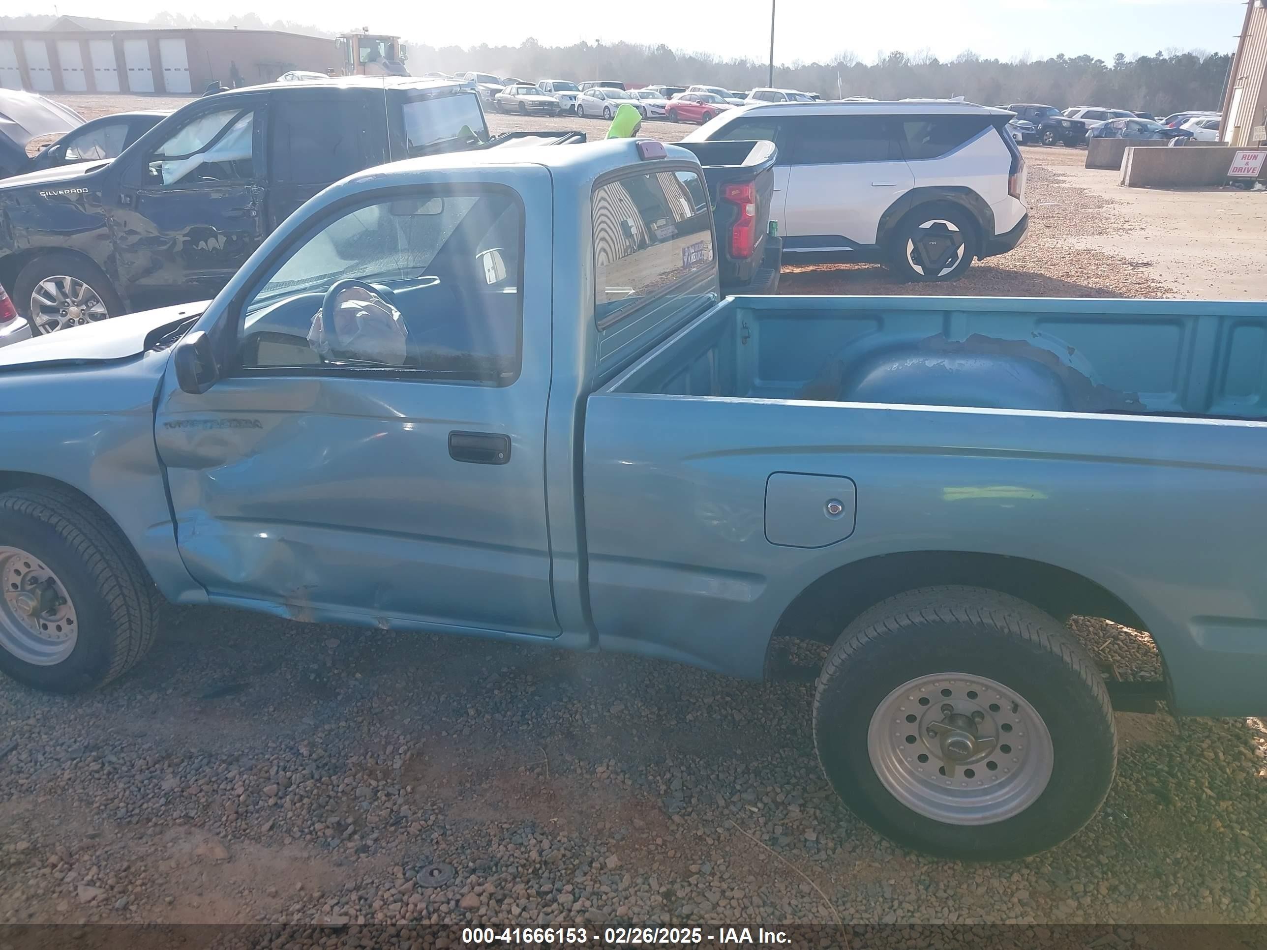 1995 Toyota Tacoma   Blue vin: 4TAUN41BXSZ053762