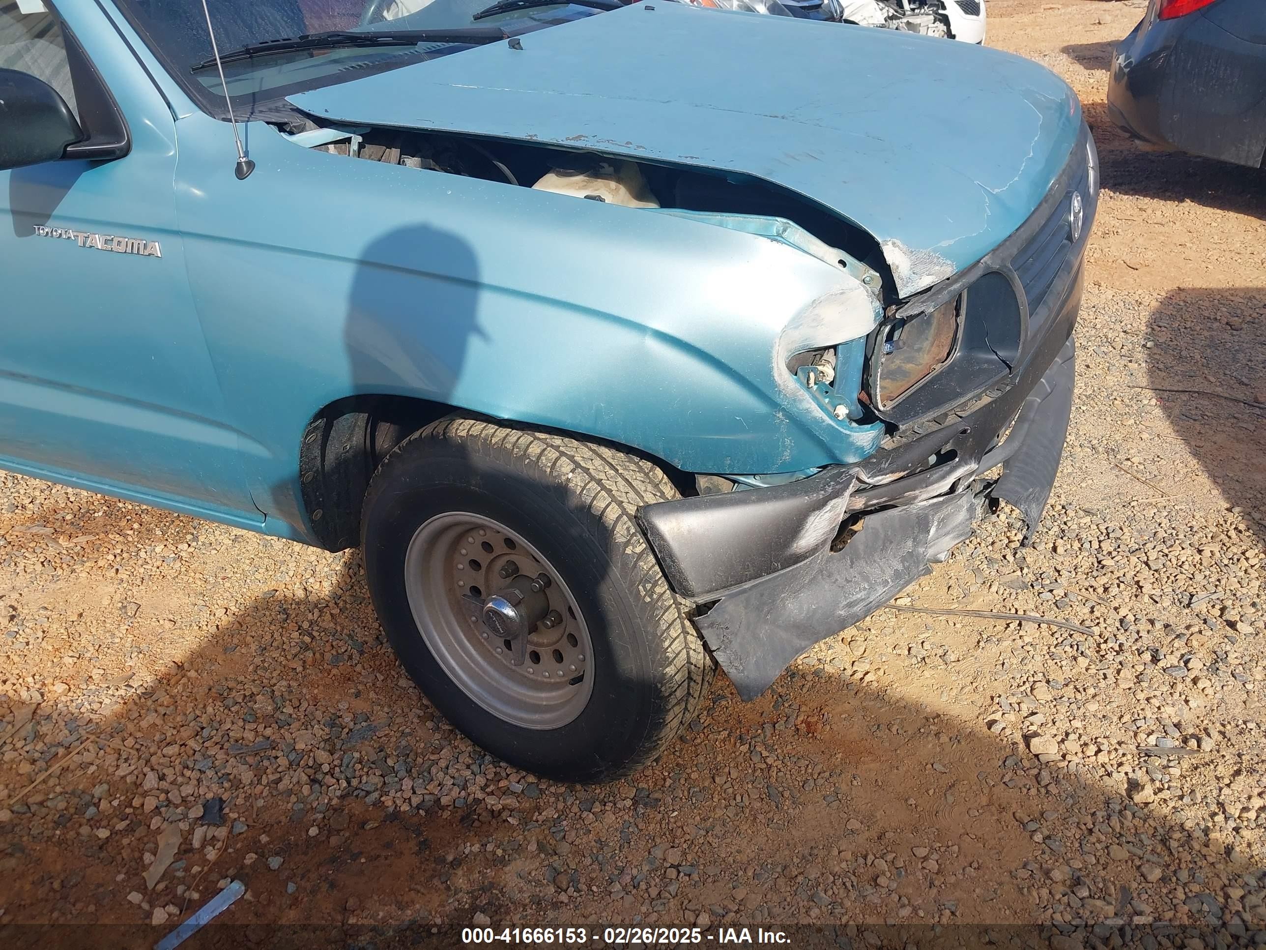 1995 Toyota Tacoma   Blue vin: 4TAUN41BXSZ053762
