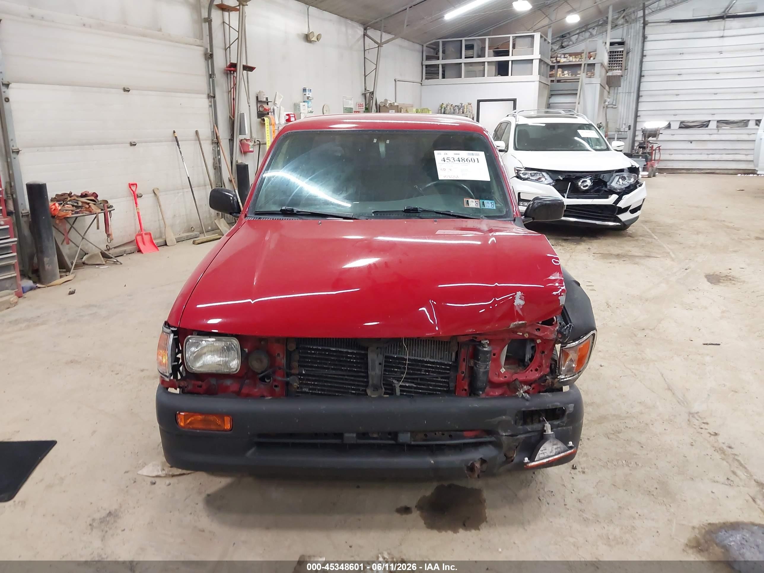 1995 Toyota Tacoma Xtracab Red vin: 4TAUN53B0SZ031899
