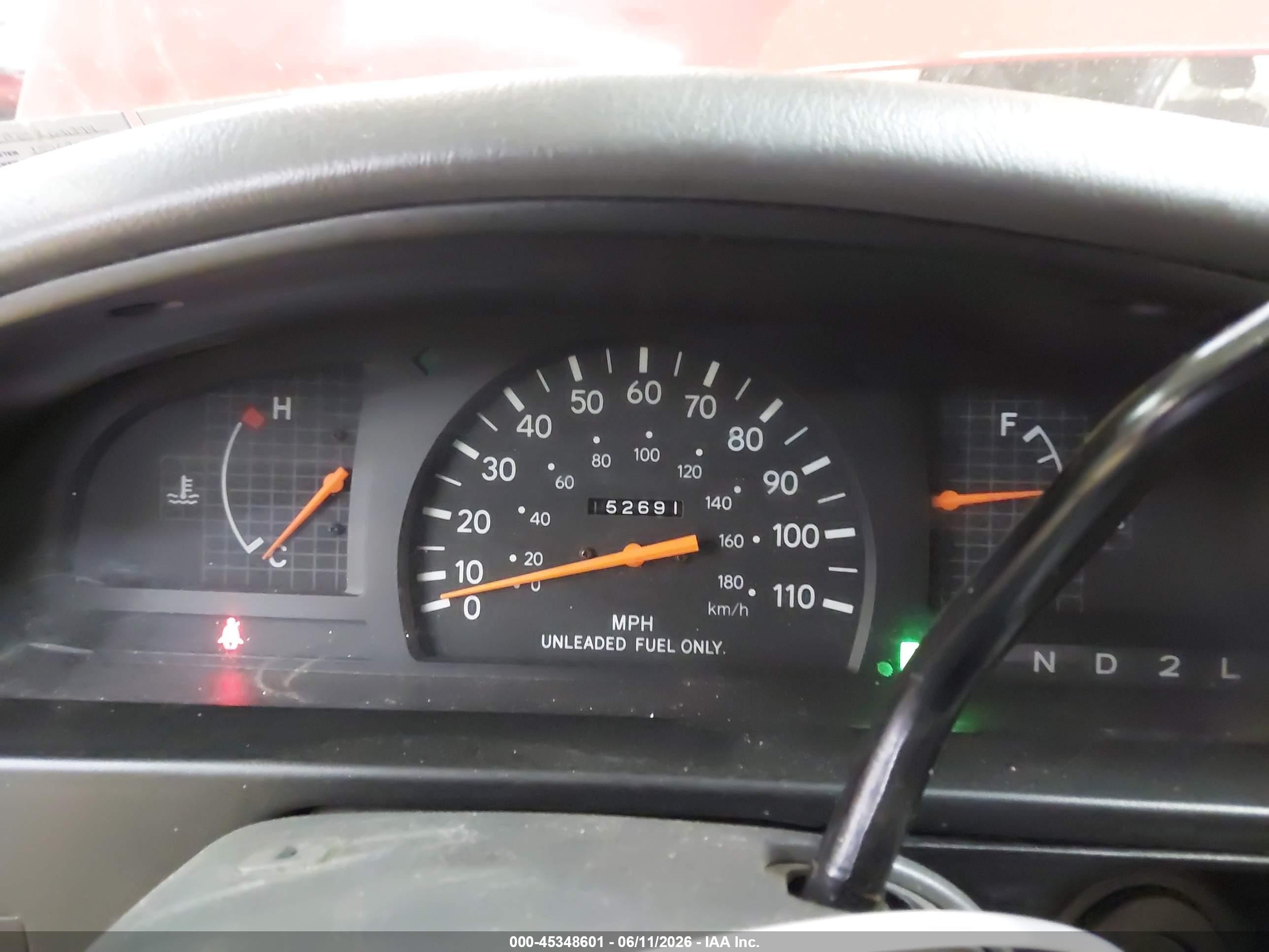 1995 Toyota Tacoma Xtracab Red vin: 4TAUN53B0SZ031899