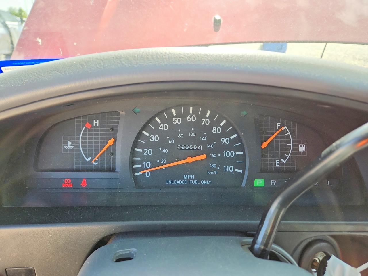 1995 Toyota Tacoma Xtracab Red vin: 4TAUN53B3SZ045683
