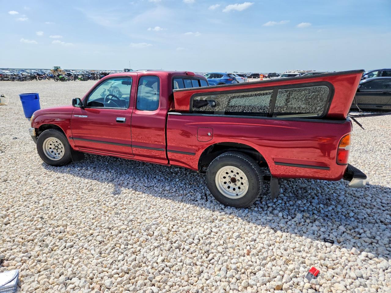 1995 Toyota Tacoma Xtracab Red vin: 4TAUN53B3SZ045683