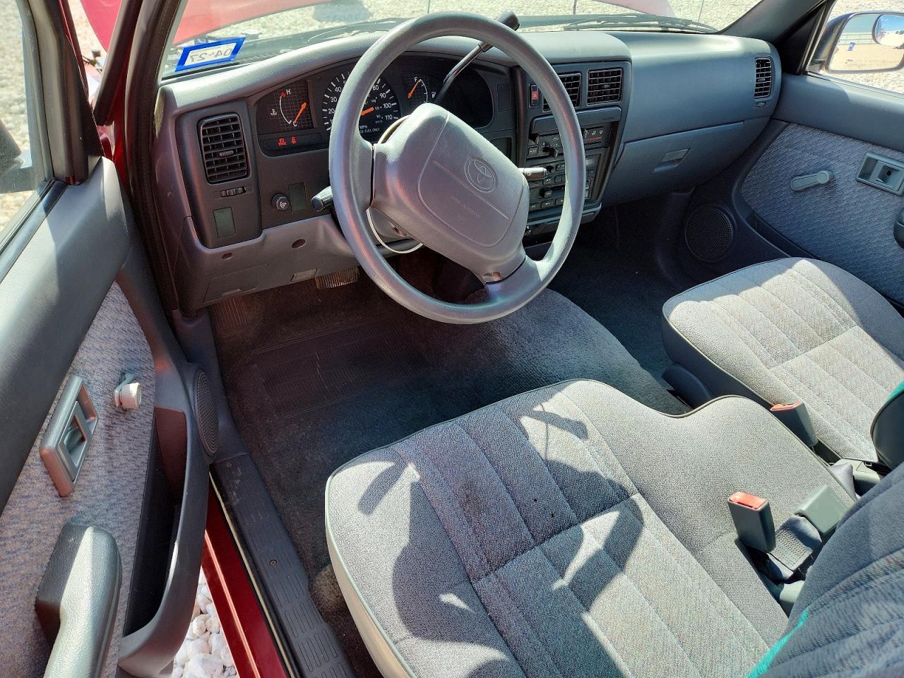 1995 Toyota Tacoma Xtracab Red vin: 4TAUN53B3SZ045683