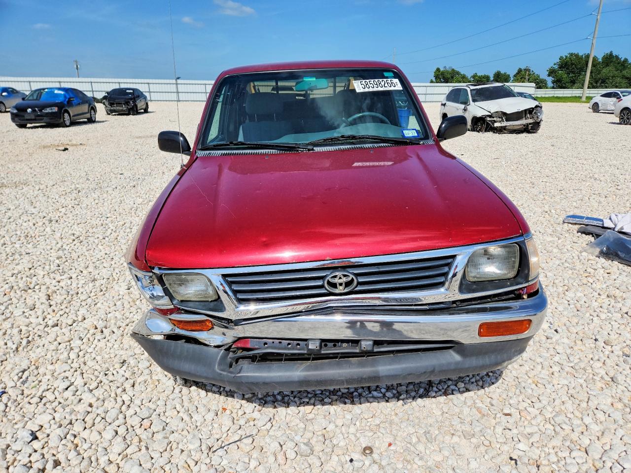 1995 Toyota Tacoma Xtracab Red vin: 4TAUN53B3SZ045683
